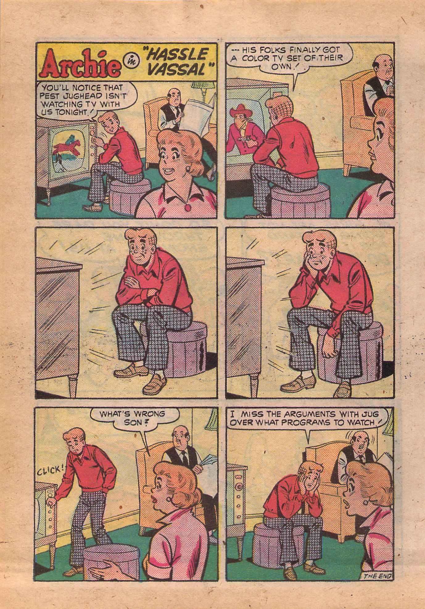 Read online Archie's Double Digest Magazine comic -  Issue #34 - 166