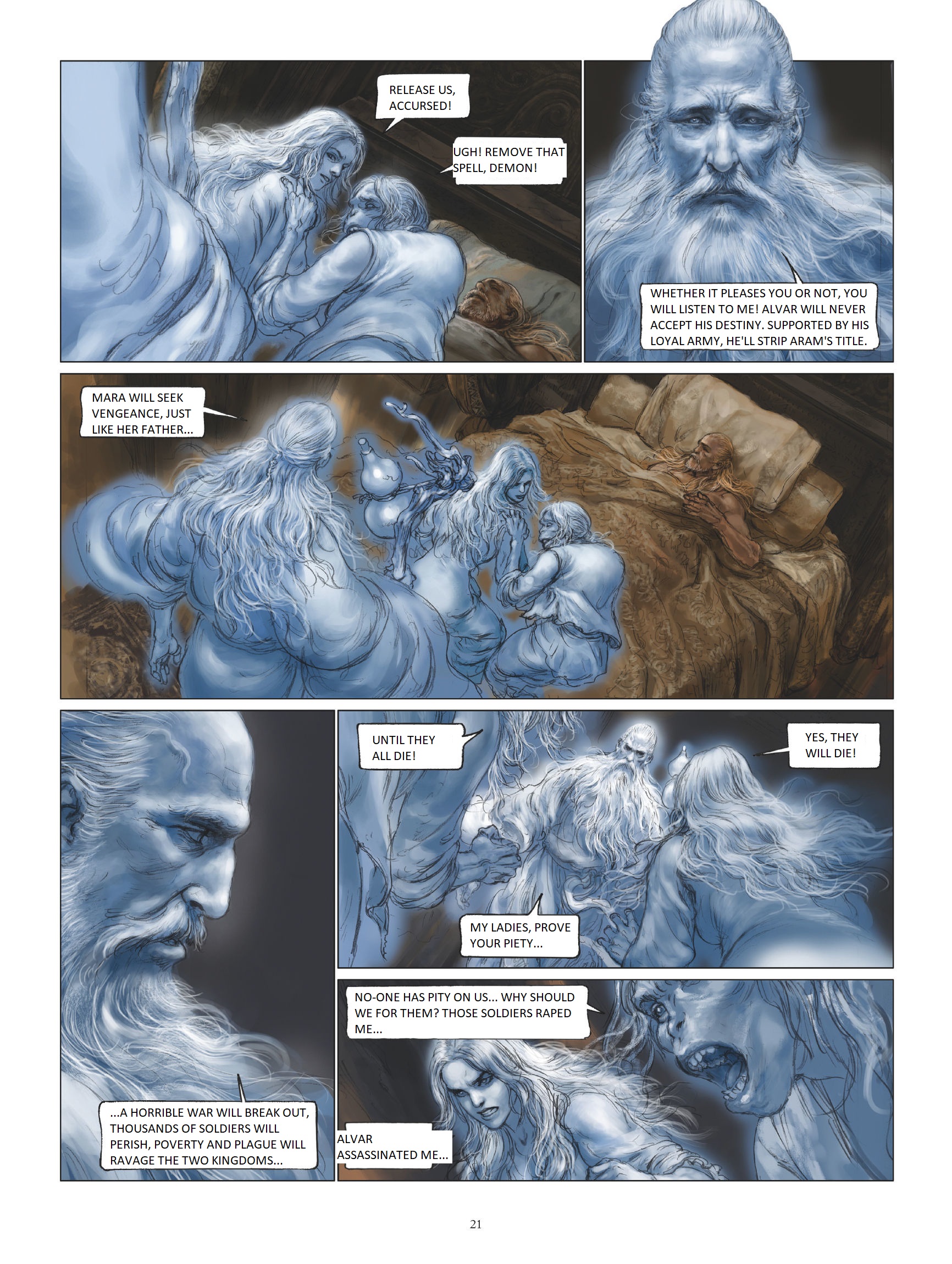 Read online Royal Blood comic -  Issue #4 - 23