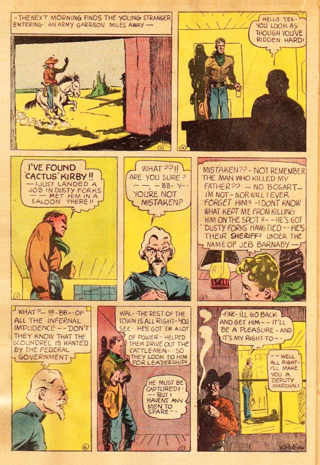 Read online Western Picture Stories comic -  Issue #1 - 37