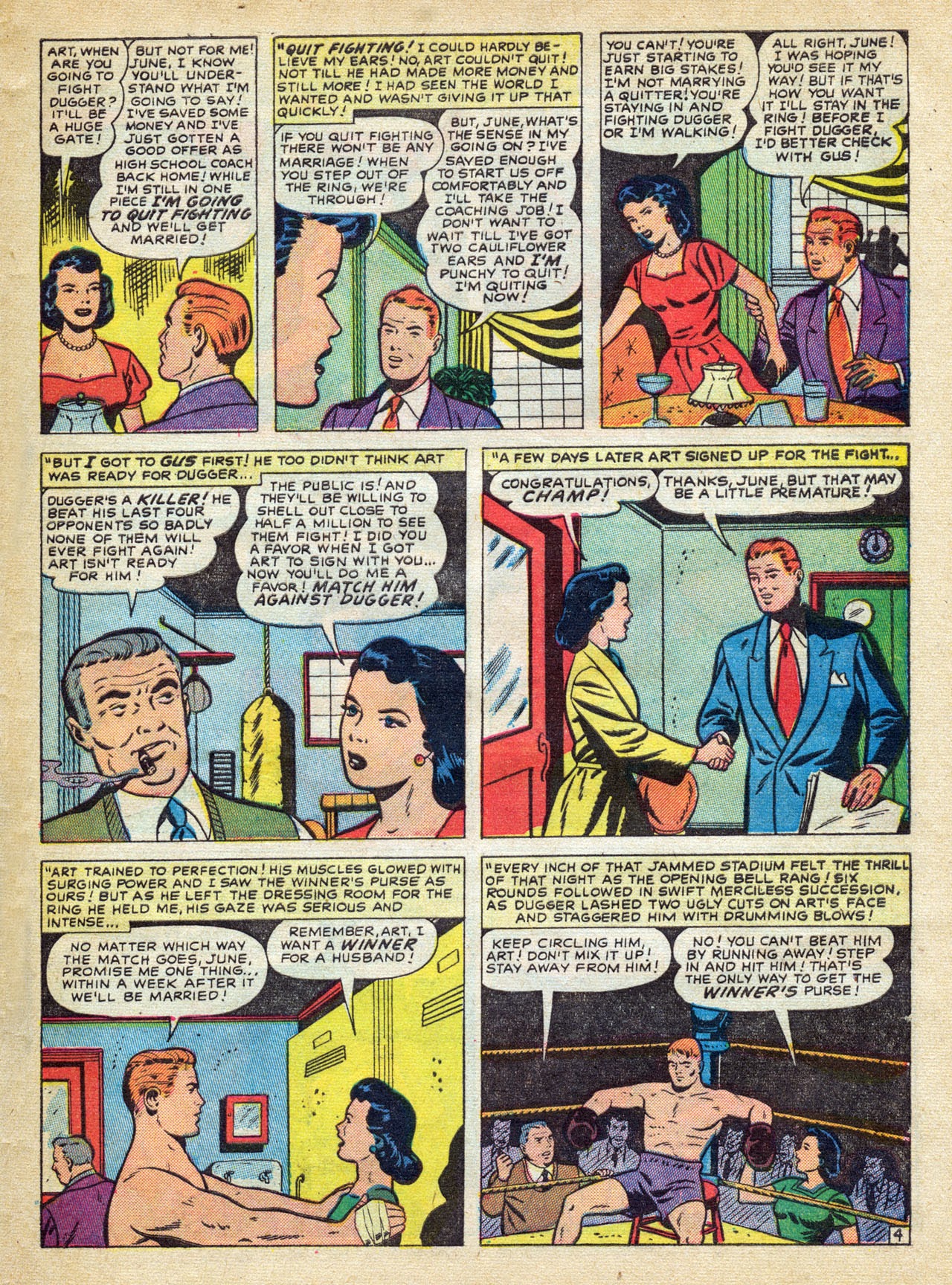 Read online Girl Comics (1949) comic -  Issue #9 - 29