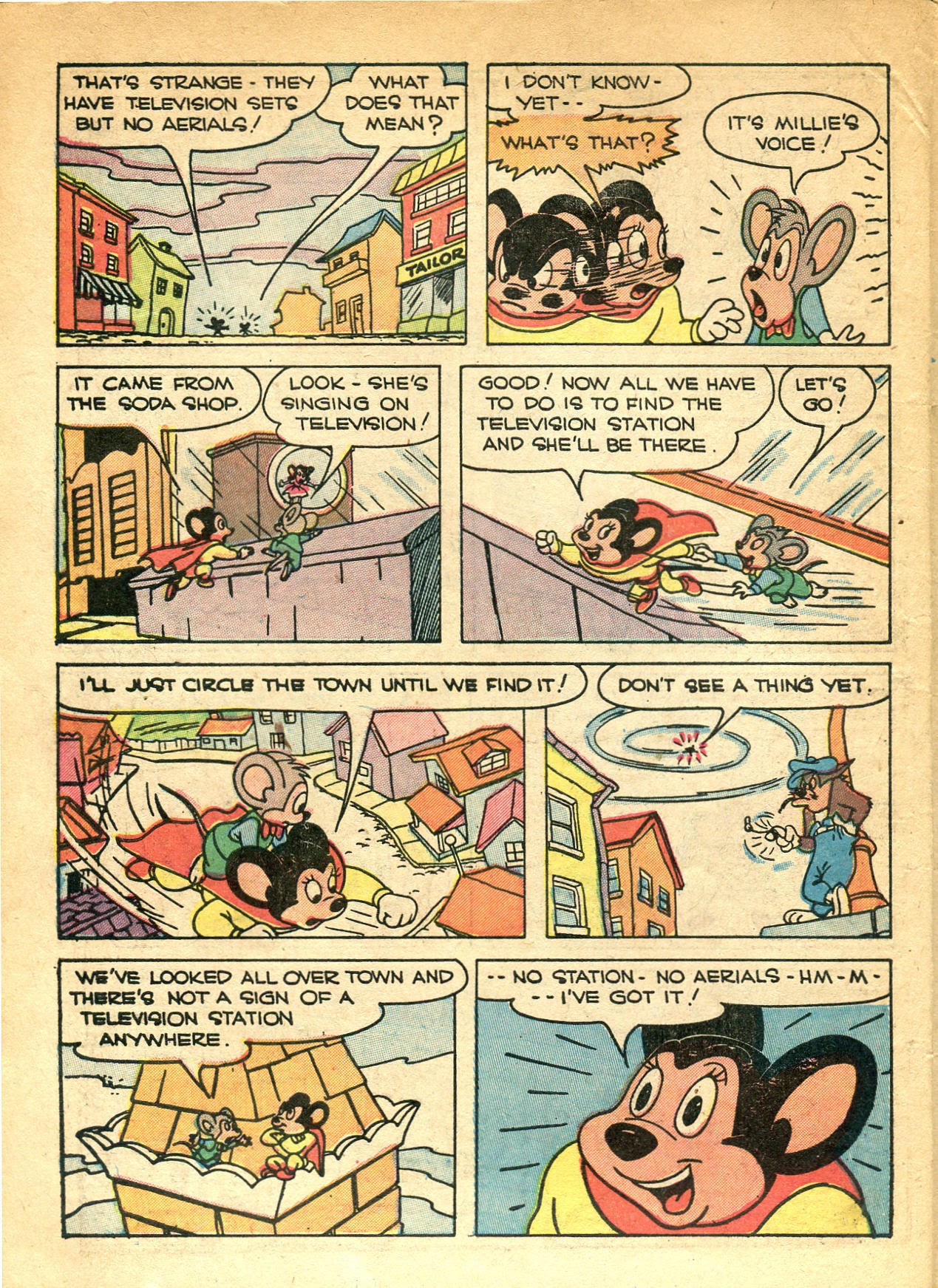 Read online Paul Terry's Mighty Mouse Comics comic -  Issue #23 - 6