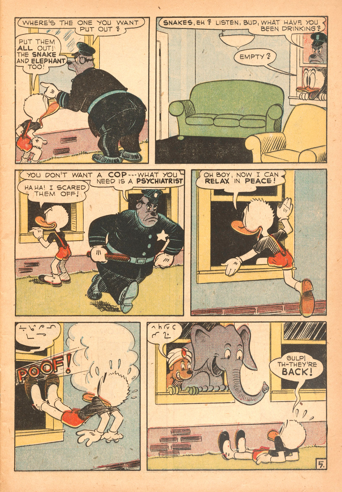 Read online Super Duck Comics comic -  Issue #20 - 7