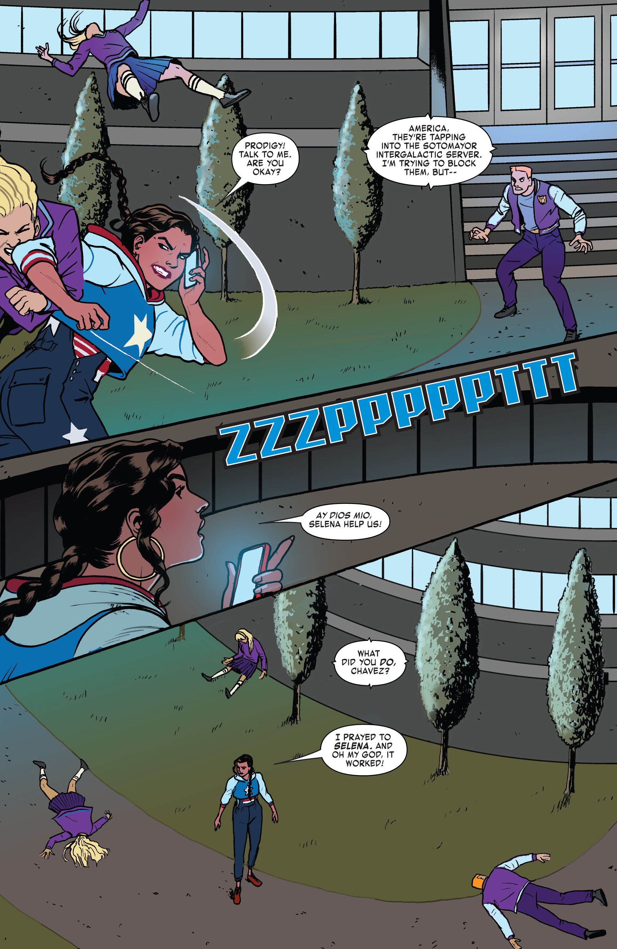 Read online Marvel-Verse: America Chavez comic -  Issue # TPB - 77