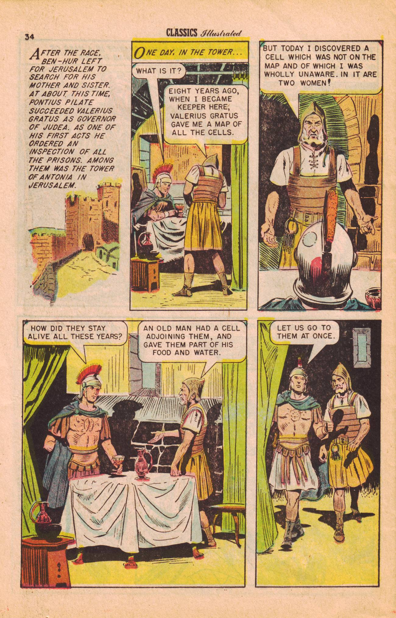 Read online Classics Illustrated comic -  Issue #147 - 36