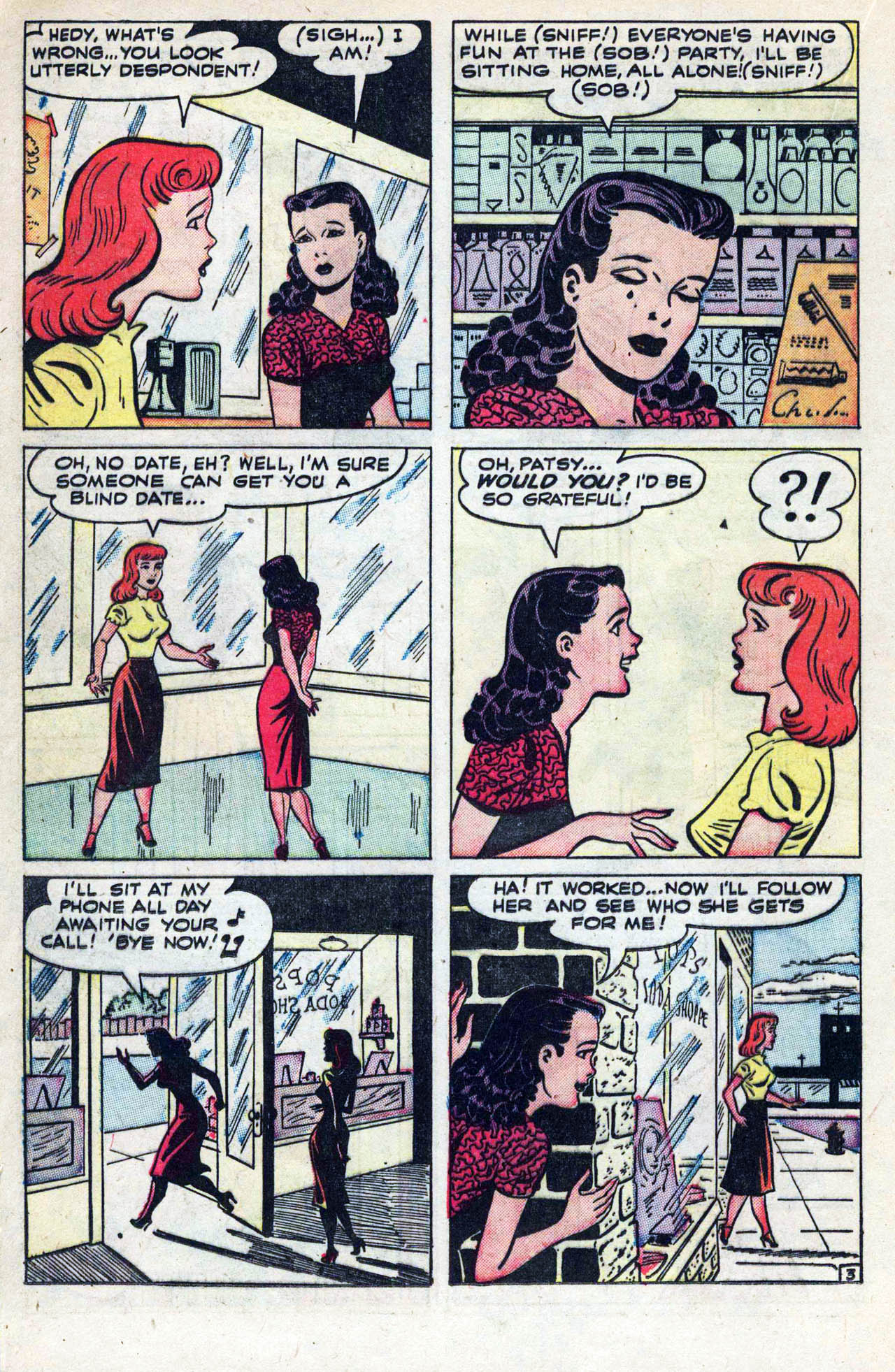 Read online Patsy Walker comic -  Issue #48 - 28