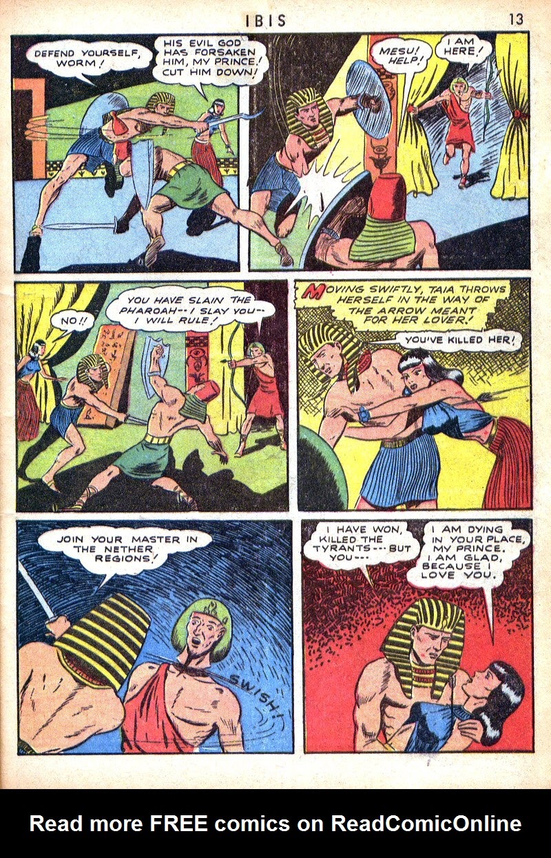 Read online Ibis the Invincible comic -  Issue #1 - 13