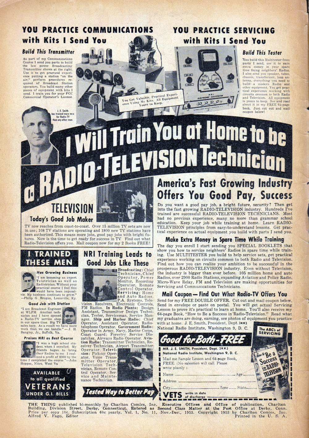 Read online The Thing! (1952) comic -  Issue #11 - 2