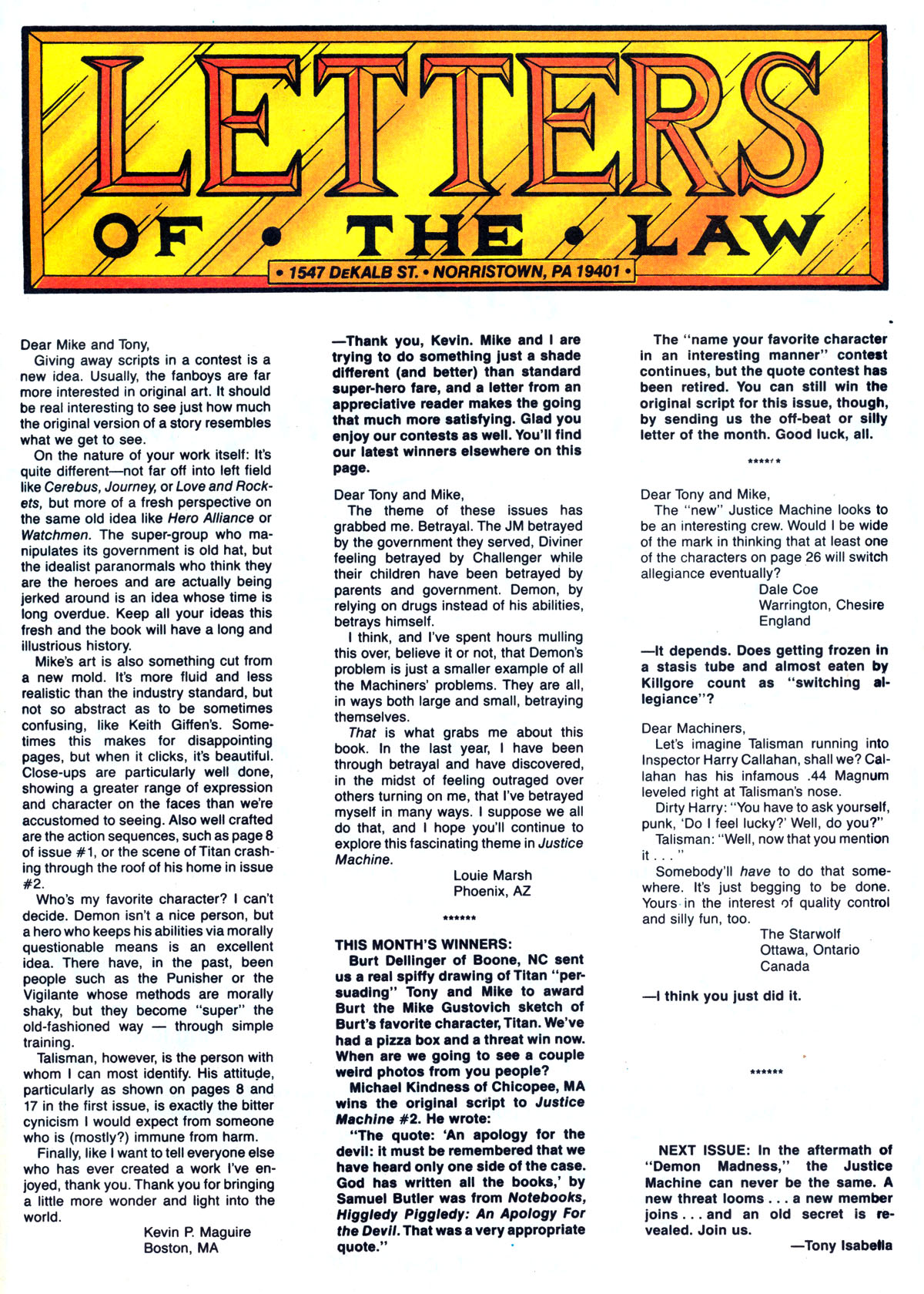 Read online Justice Machine comic -  Issue #8 - 29