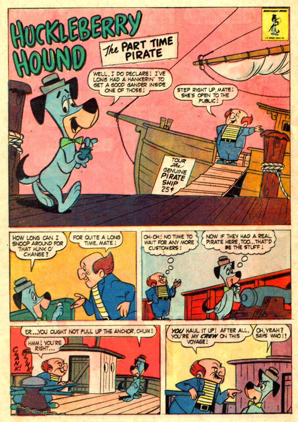 Read online Huckleberry Hound (1960) comic -  Issue #28 - 24