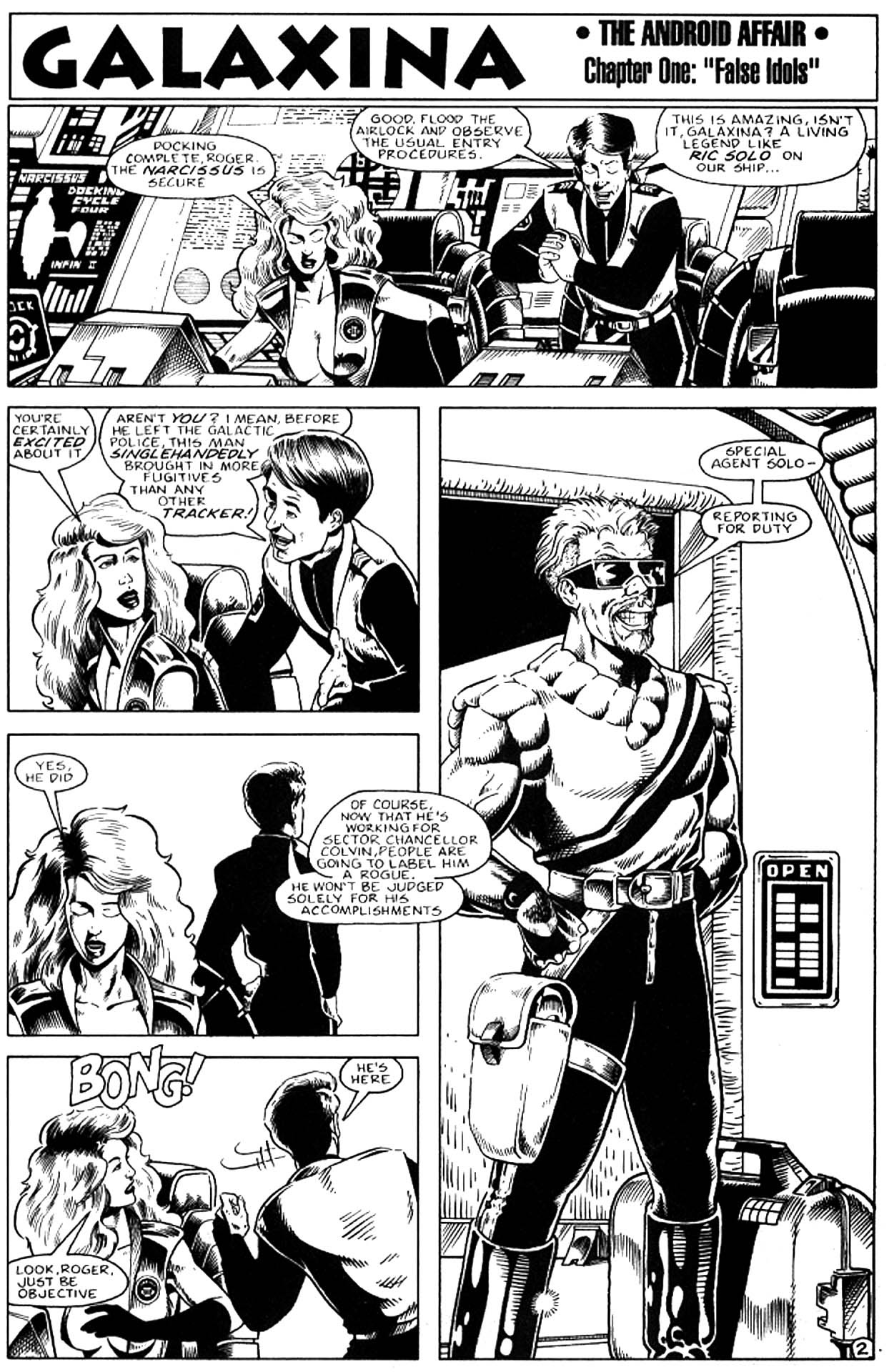 Read online Galaxina comic -  Issue #3 - 5