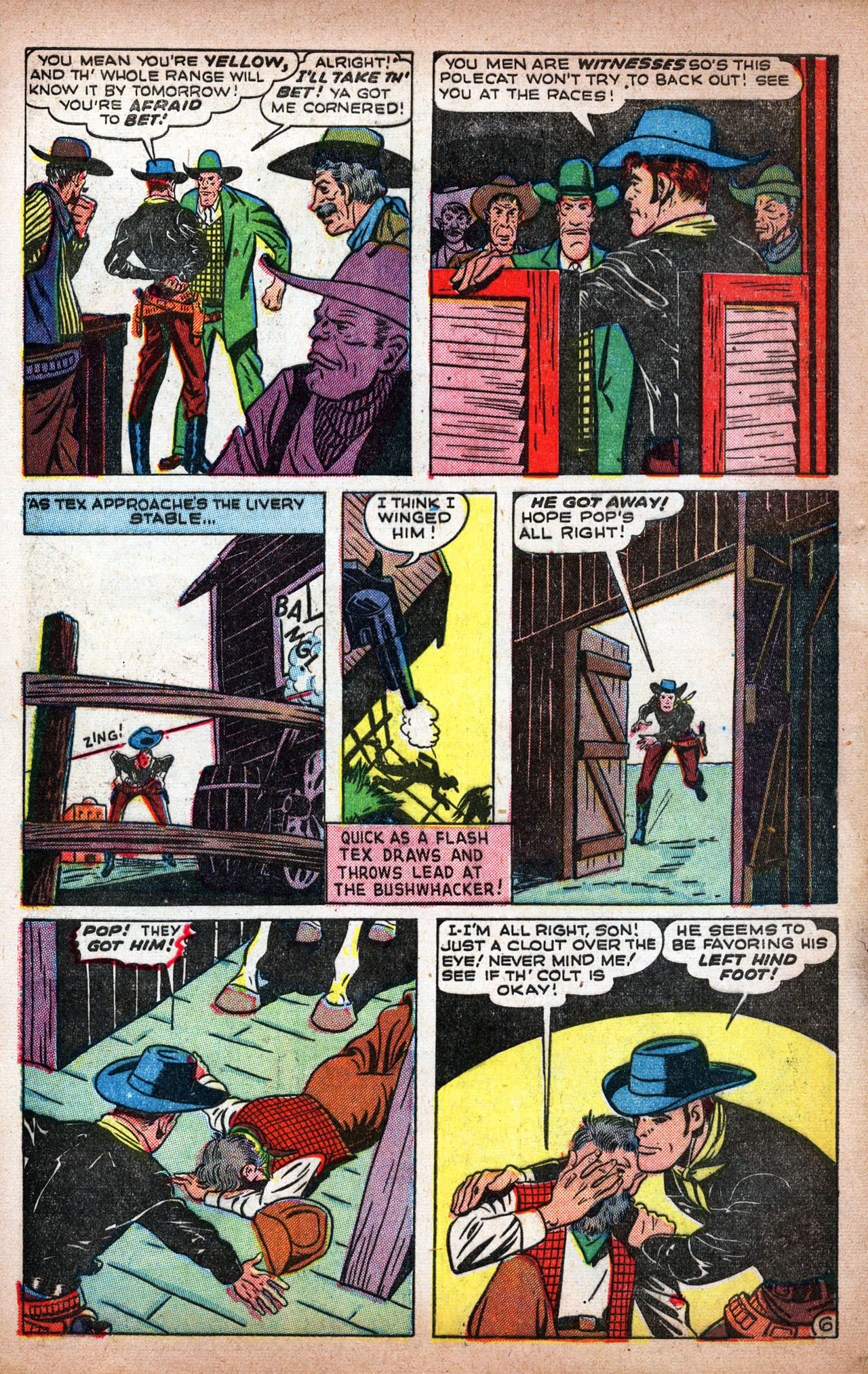 Read online Tex Taylor comic -  Issue #1 - 8