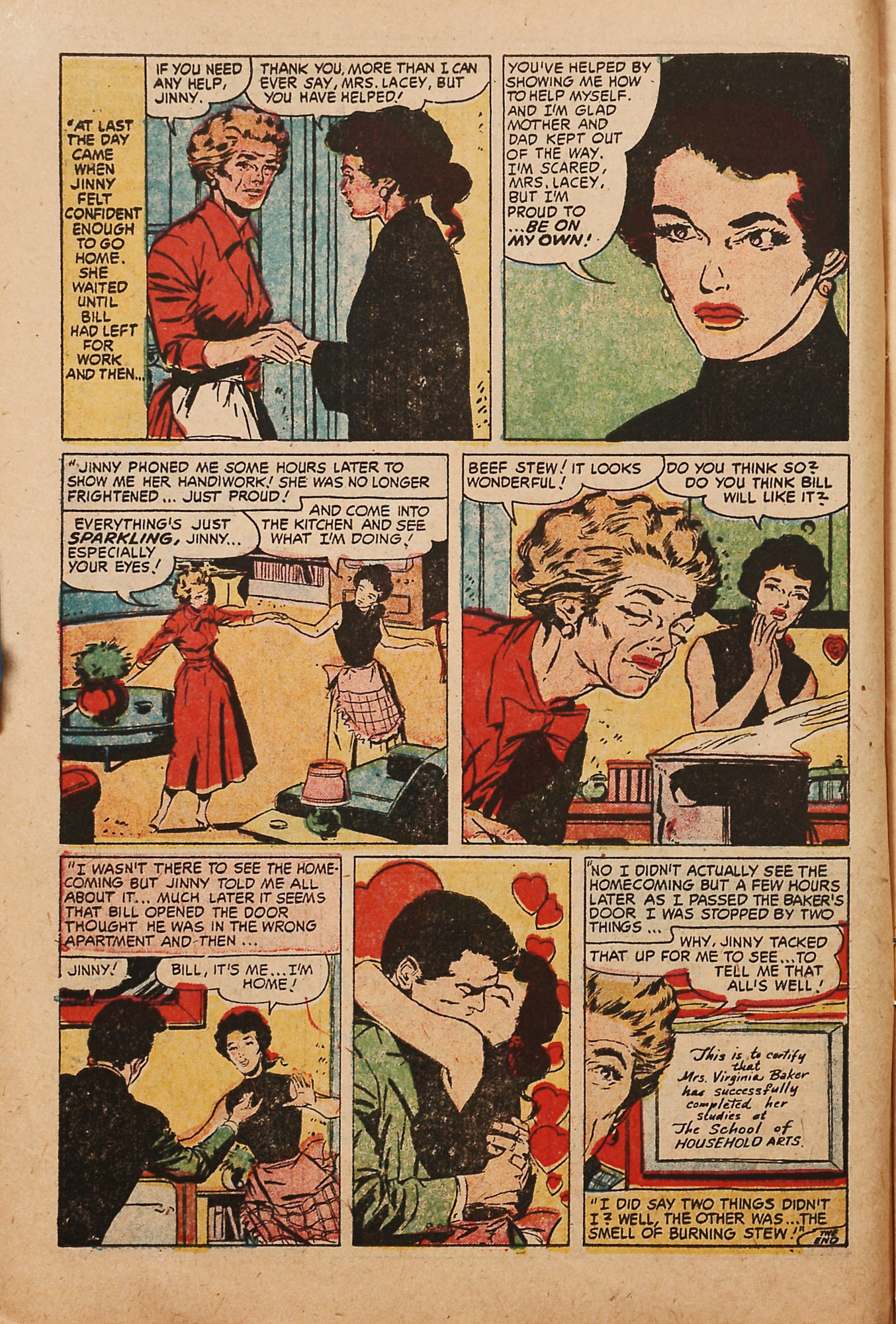 Read online Young Love (1949) comic -  Issue #67 - 10