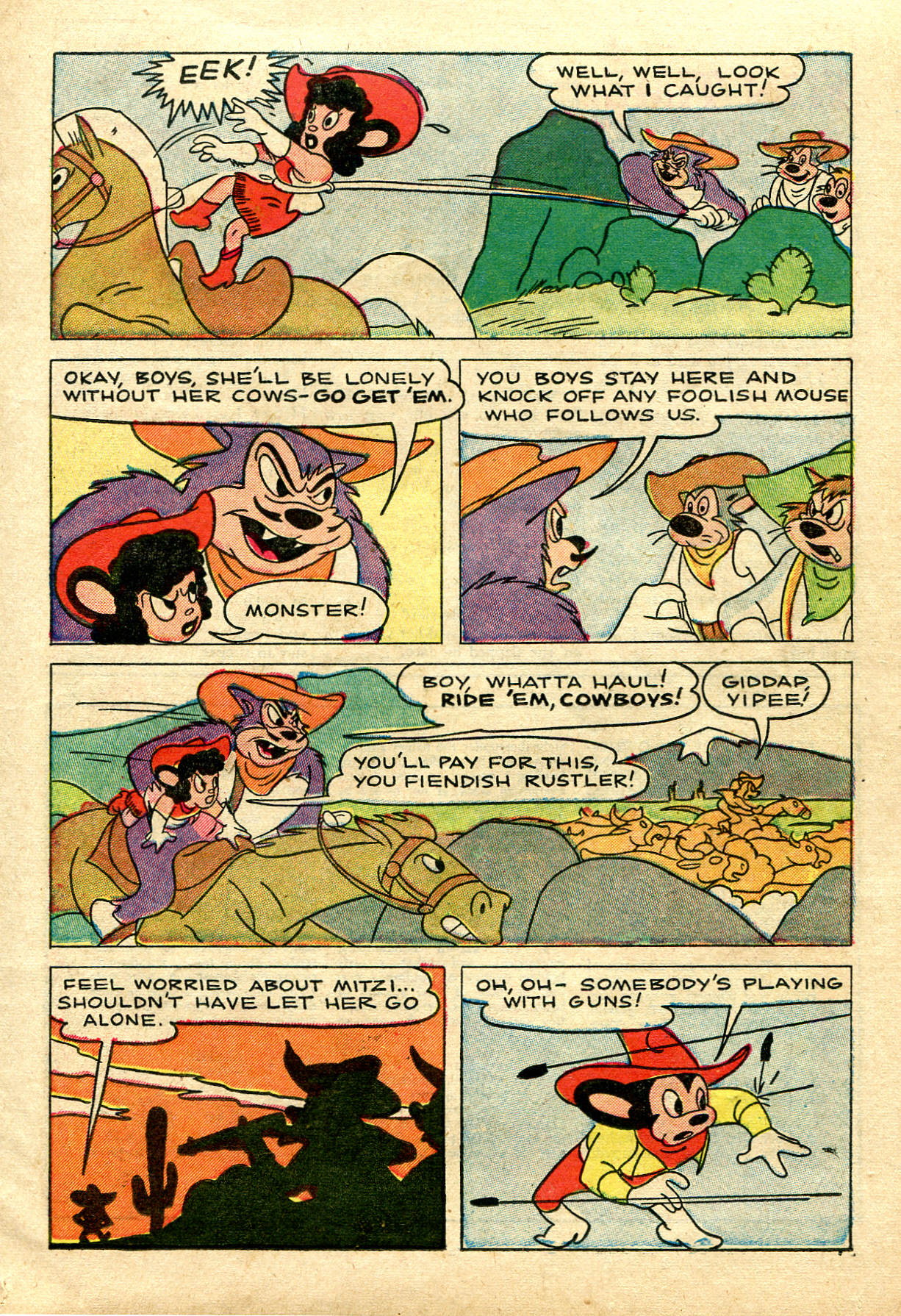 Read online Paul Terry's Mighty Mouse Comics comic -  Issue #37 - 11