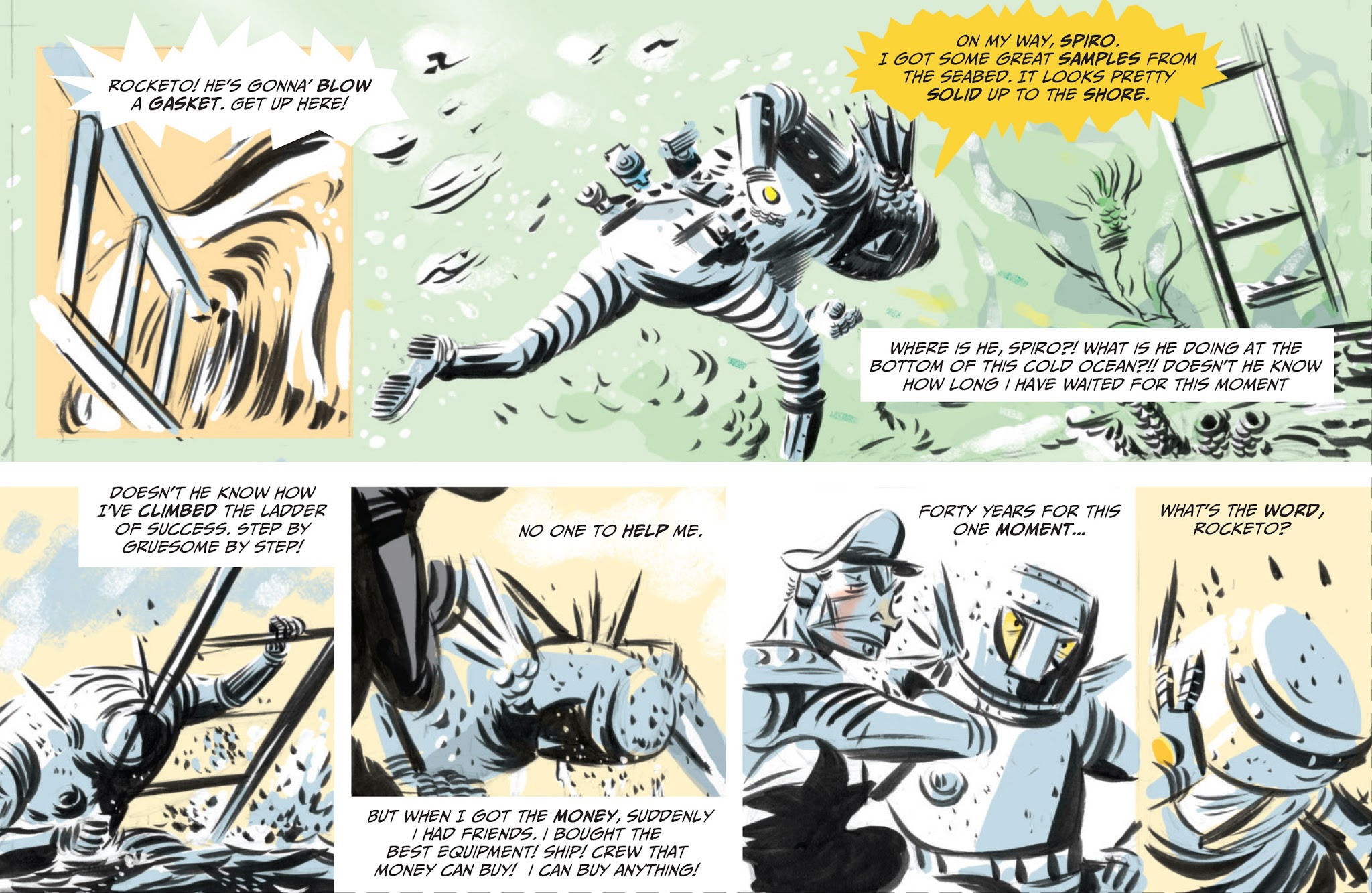 Read online Rocketo comic -  Issue # TPB 1 - 12