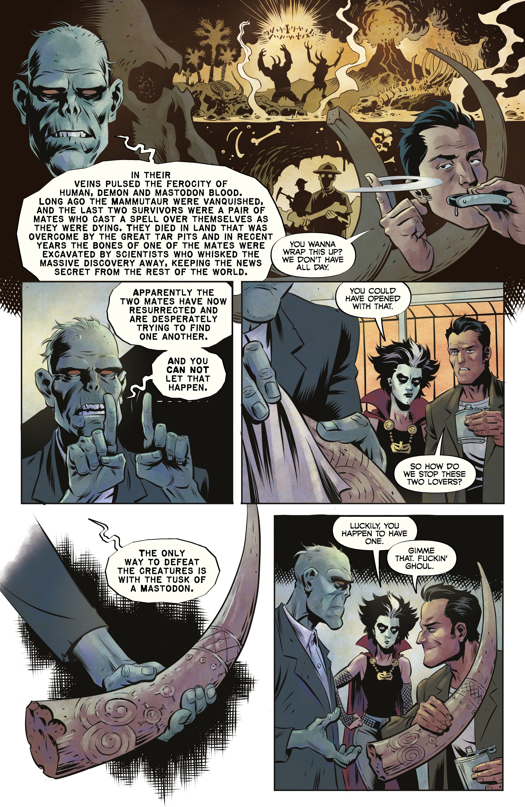 Read online Criminal Macabre/Count Crowley: From the Pit They Came comic -  Issue # Full - 10