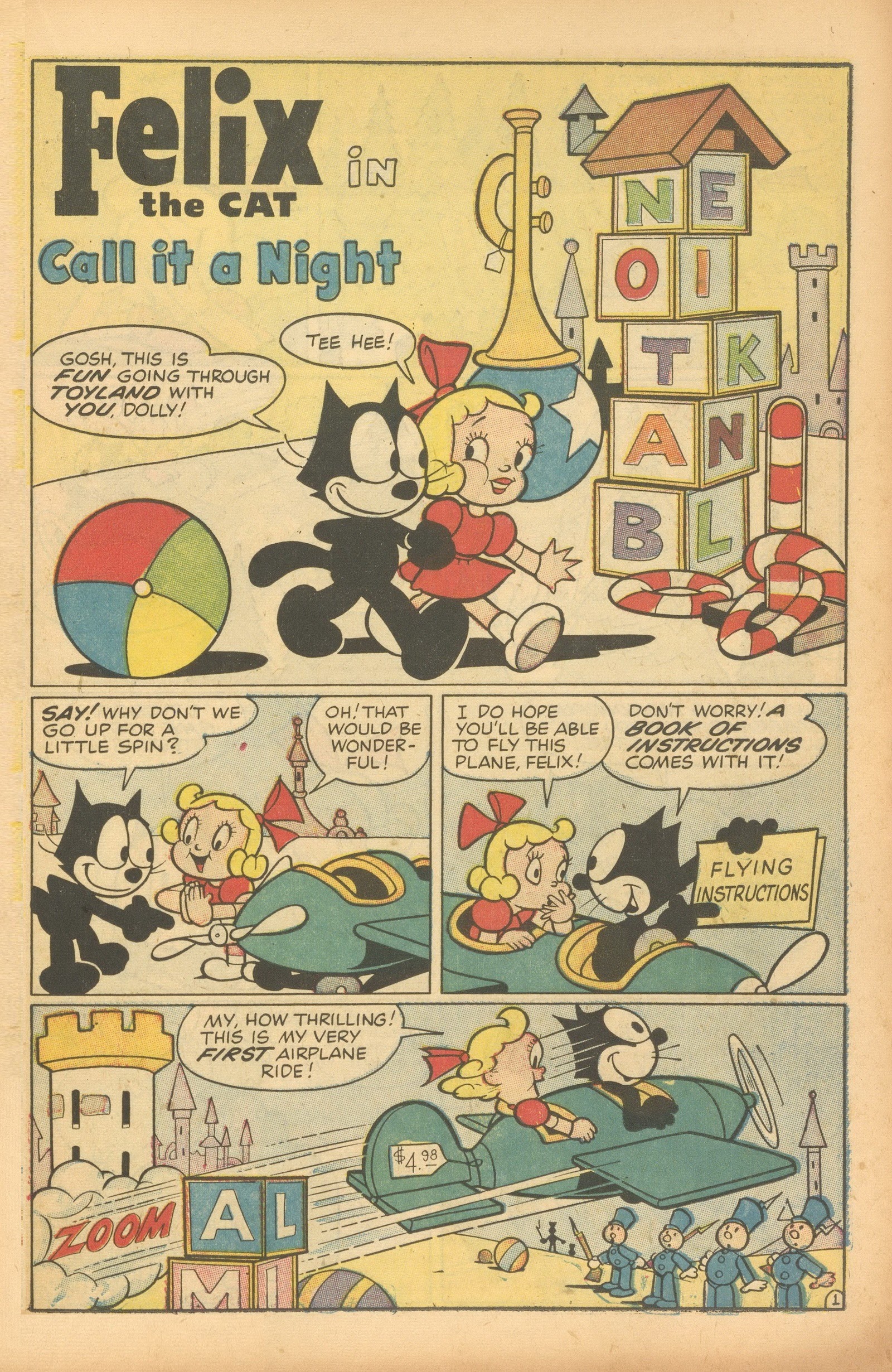 Read online Felix the Cat (1955) comic -  Issue #64 - 21
