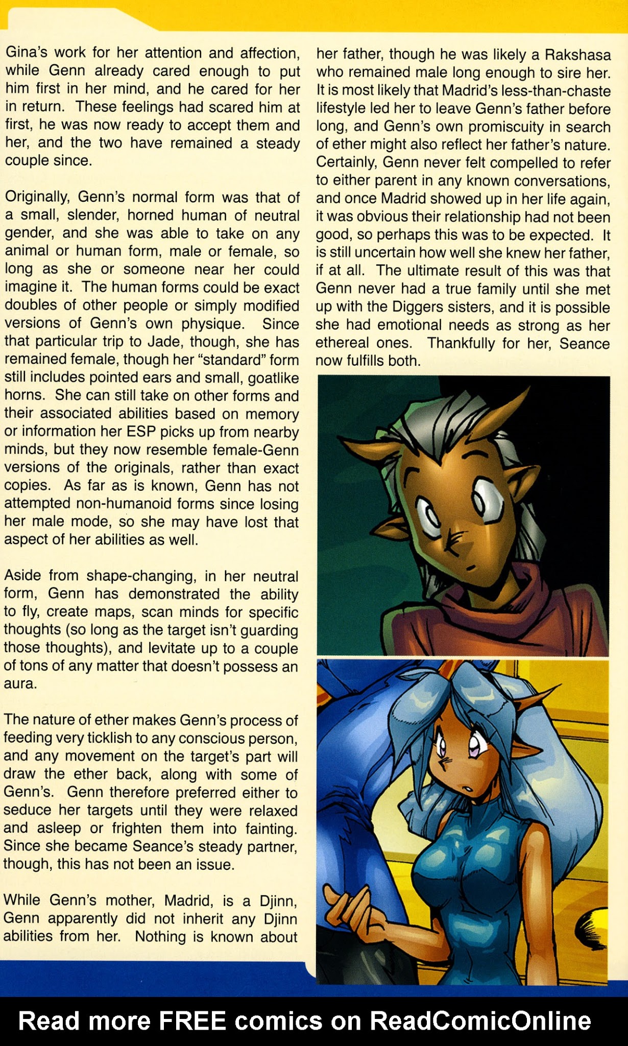 Read online Gold Digger Sourcebook: The Official Handbook of the GD Universe comic -  Issue #5 - 24