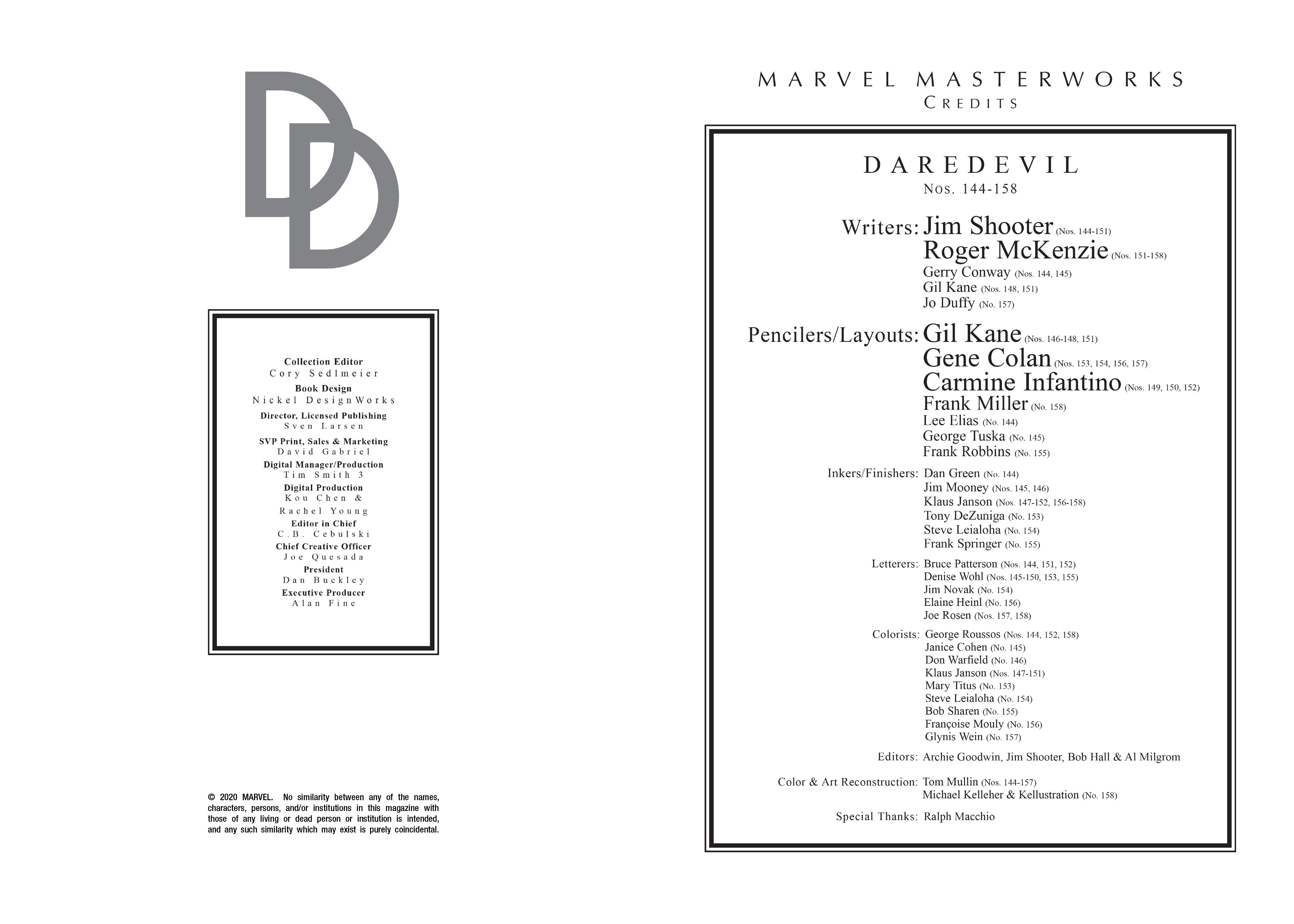 Read online Marvel Masterworks: Daredevil comic -  Issue # TPB 14 (Part 1) - 3