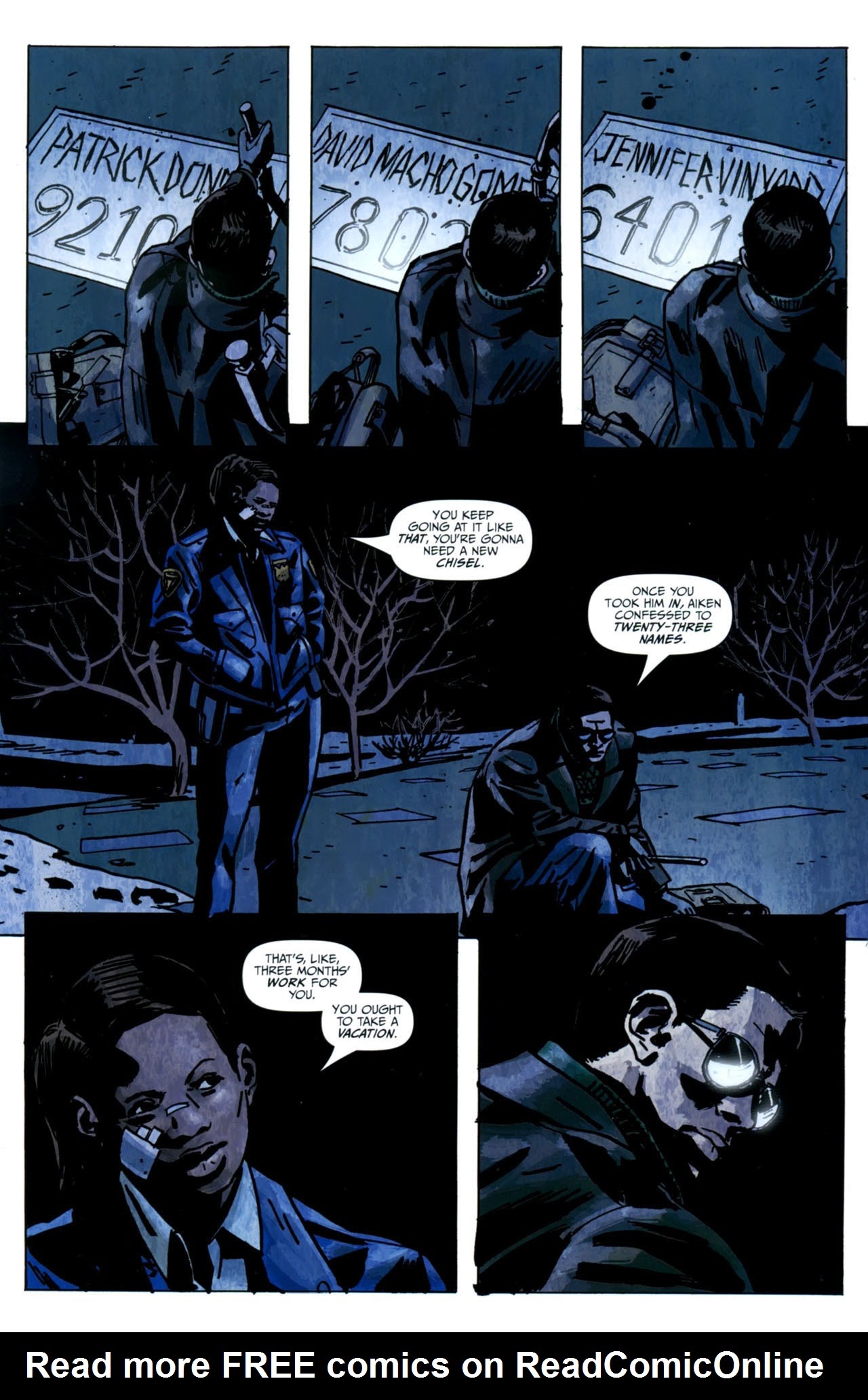 Read online Potter's Field: Stone Cold comic -  Issue # Full - 24