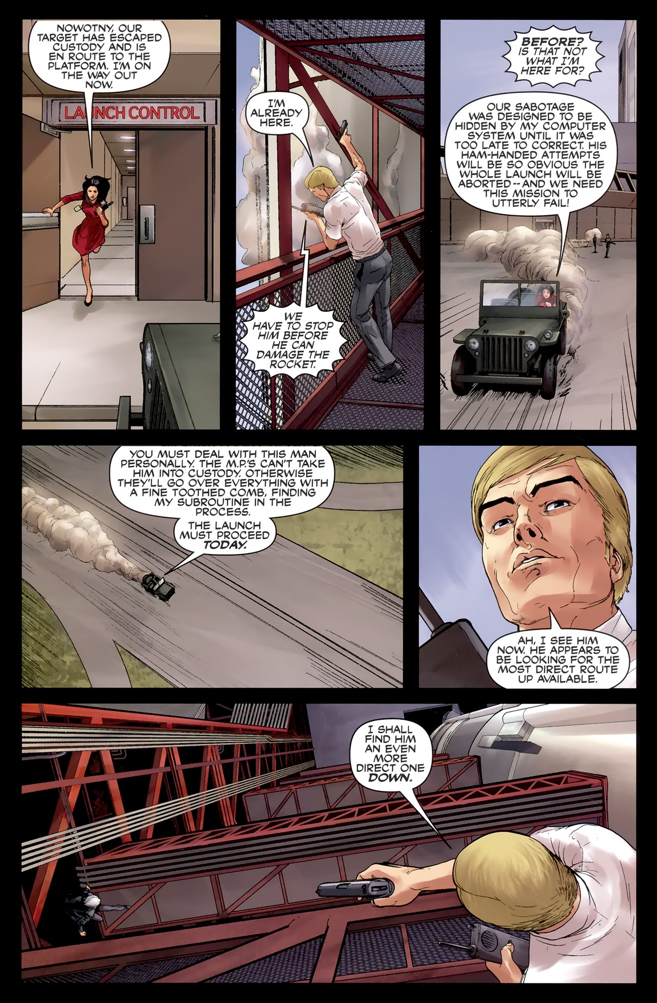 Read online Days Missing: Kestus comic -  Issue #3 - 17