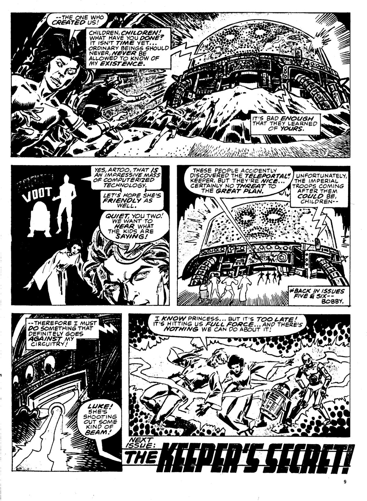 Read online Star Wars Weekly comic -  Issue #49 - 9