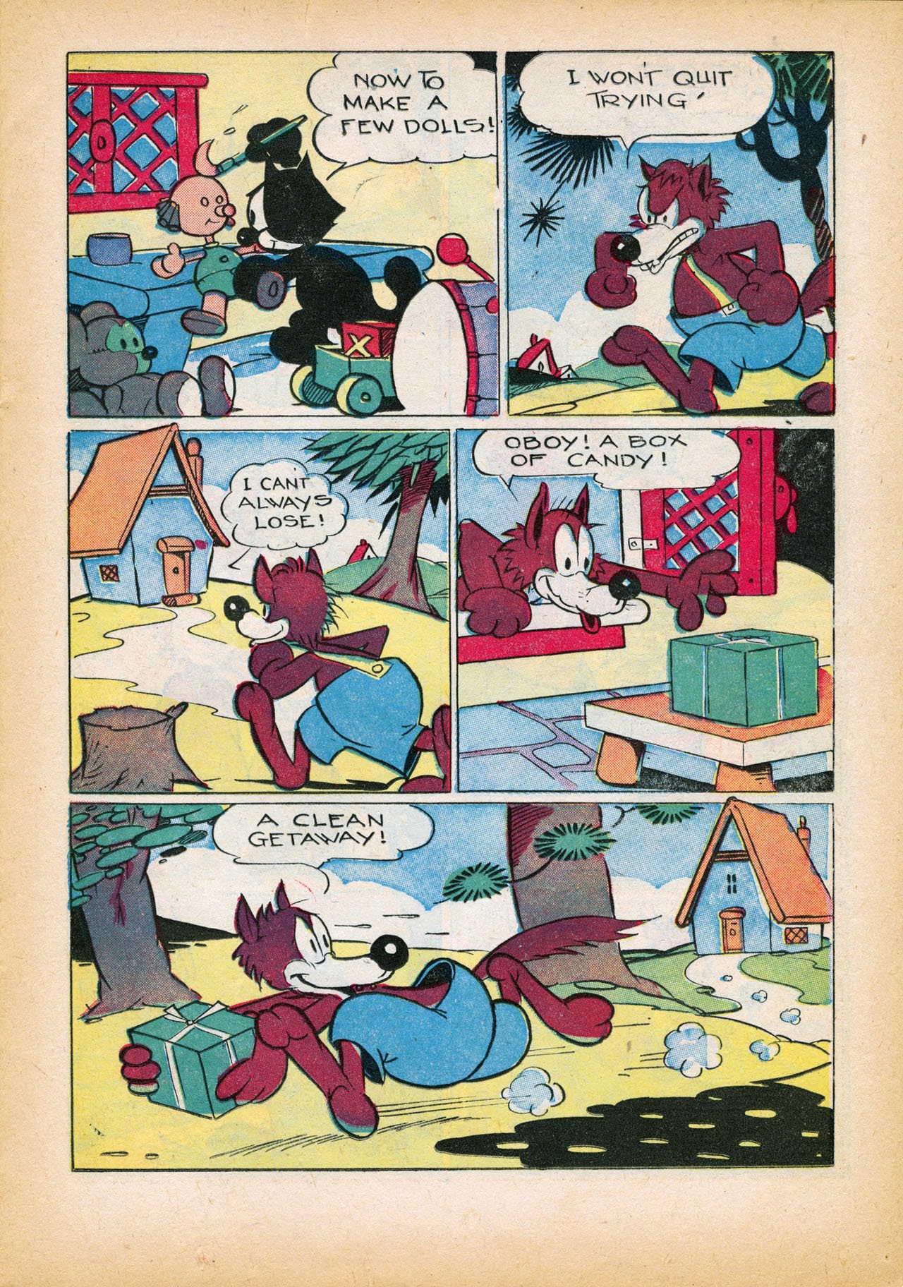 Read online Felix the Cat (1948) comic -  Issue #12 - 21