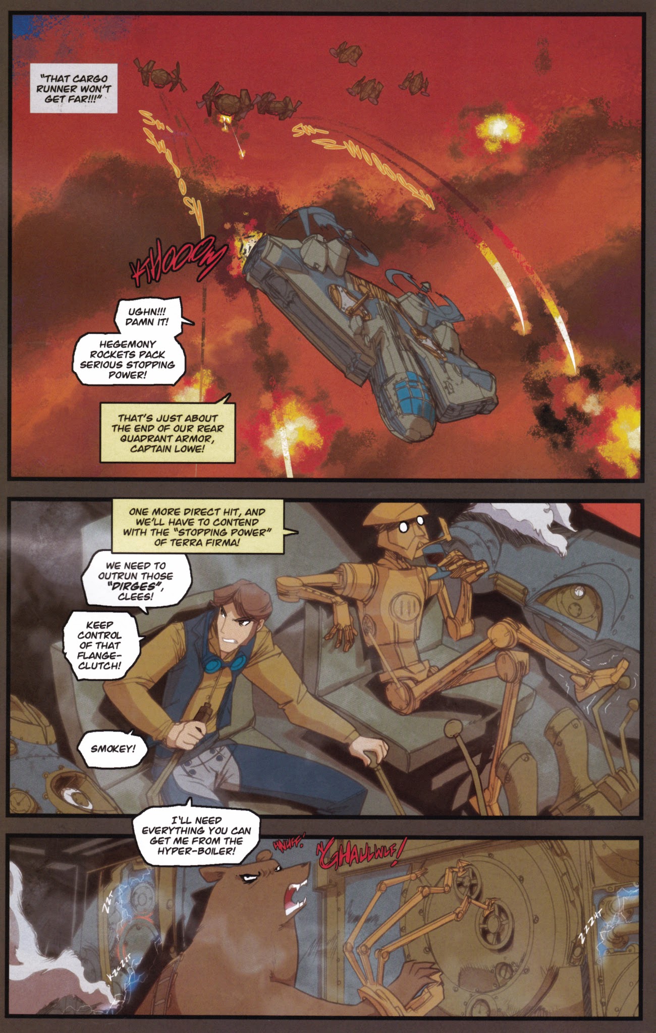Read online Steam Wars comic -  Issue #1 - 13