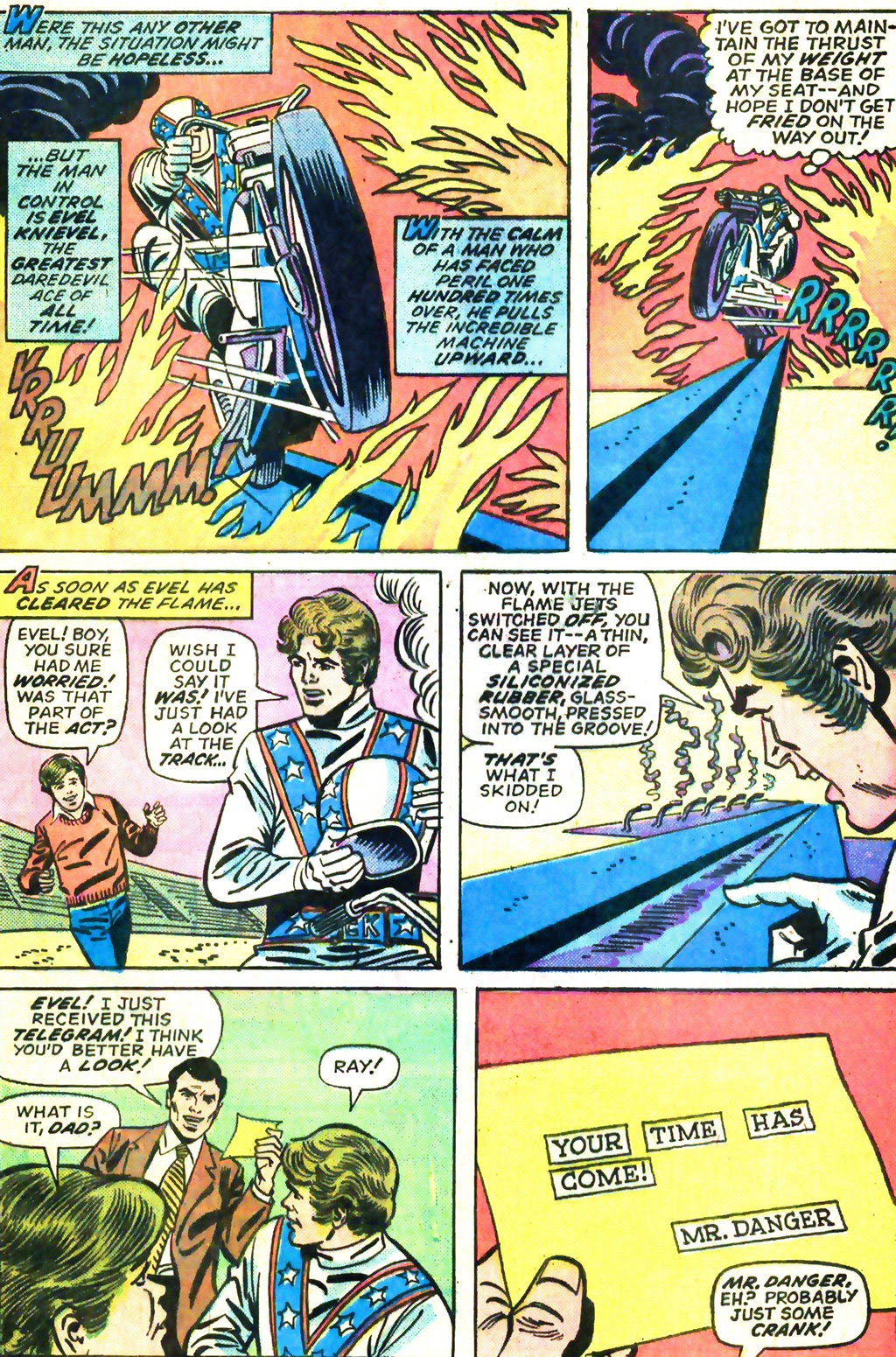 Read online Evel Knievel comic -  Issue # Full - 5