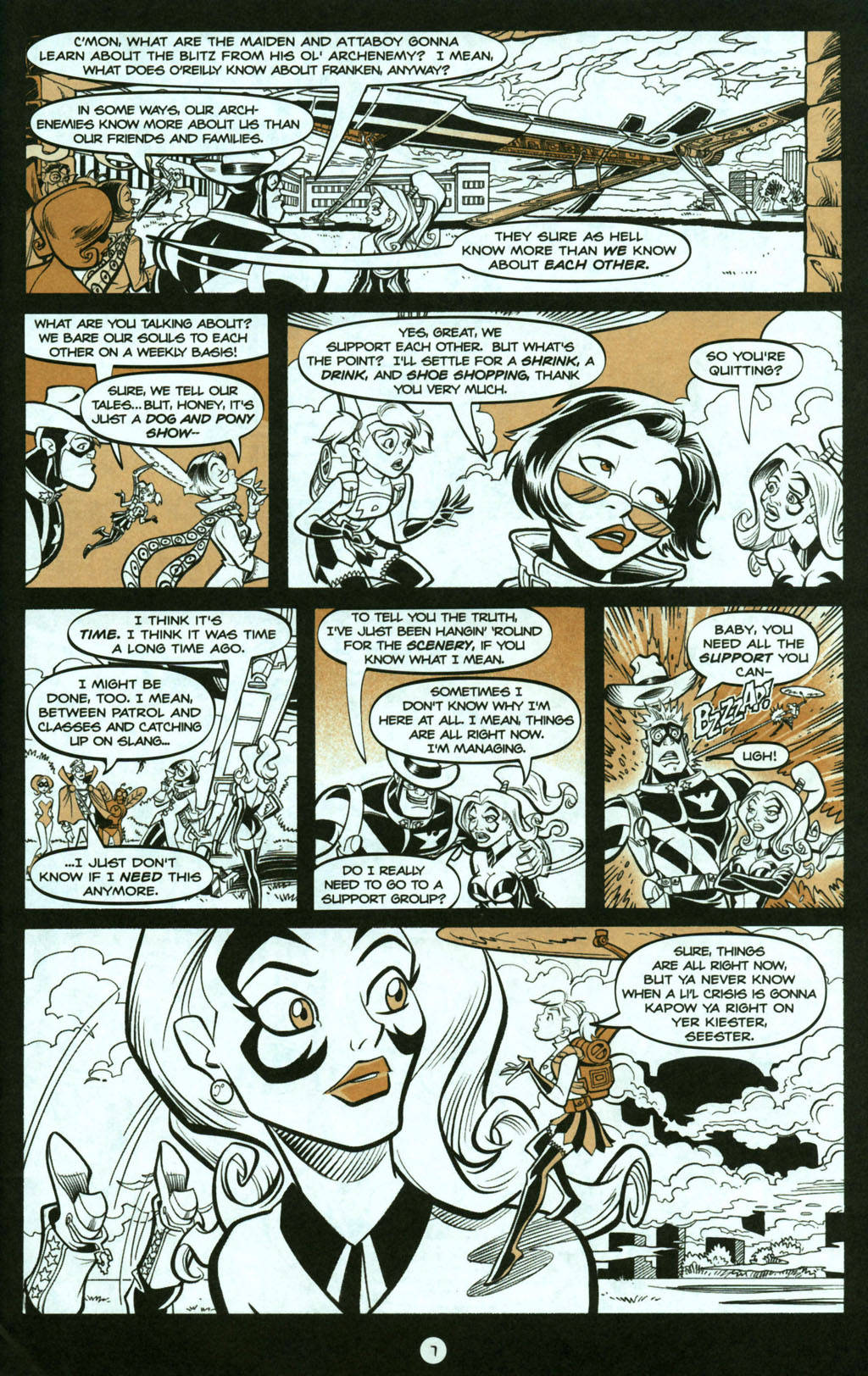Read online Heroes Anonymous comic -  Issue #6 - 9