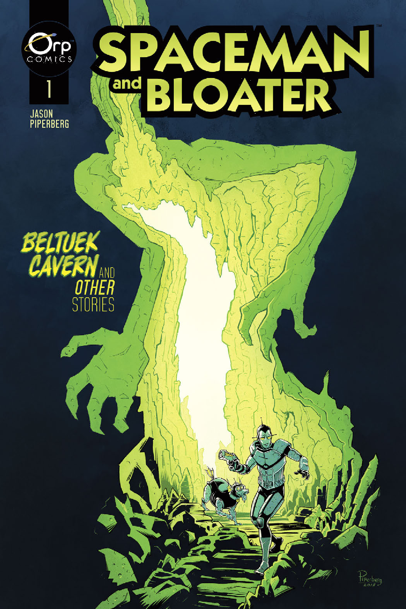 Read online Spaceman and Bloater comic -  Issue #1 - 1