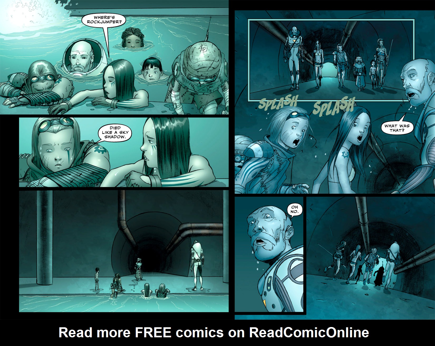 Read online Tribes: The Dog Years comic -  Issue #6 - 7