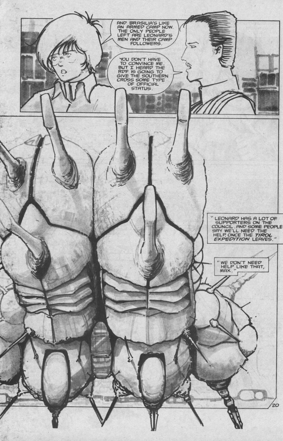 Read online Robotech II: The Sentinels - The Malcontent Uprisings comic -  Issue #6 - 22