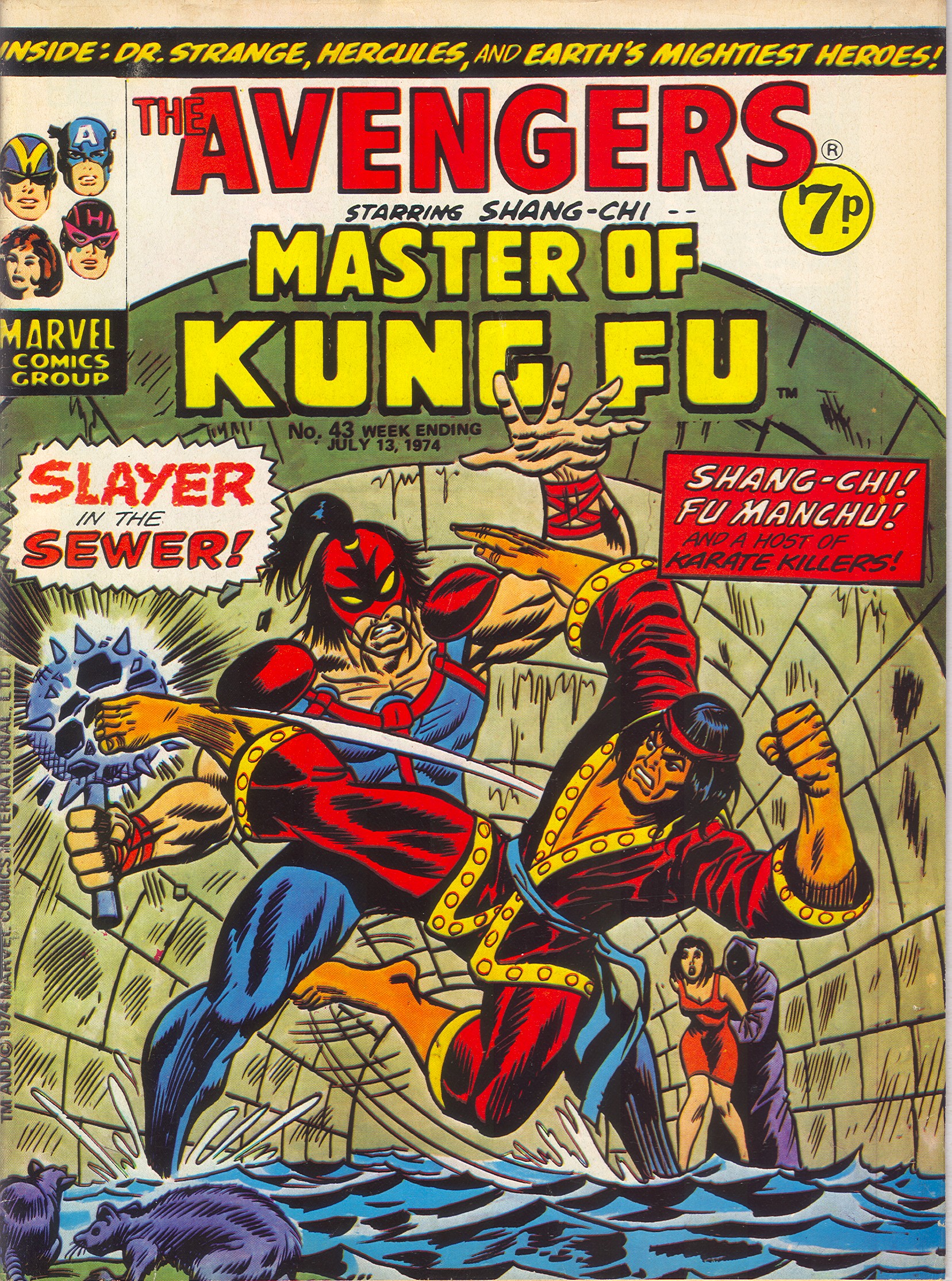 Read online The Avengers (1973) comic -  Issue #43 - 1