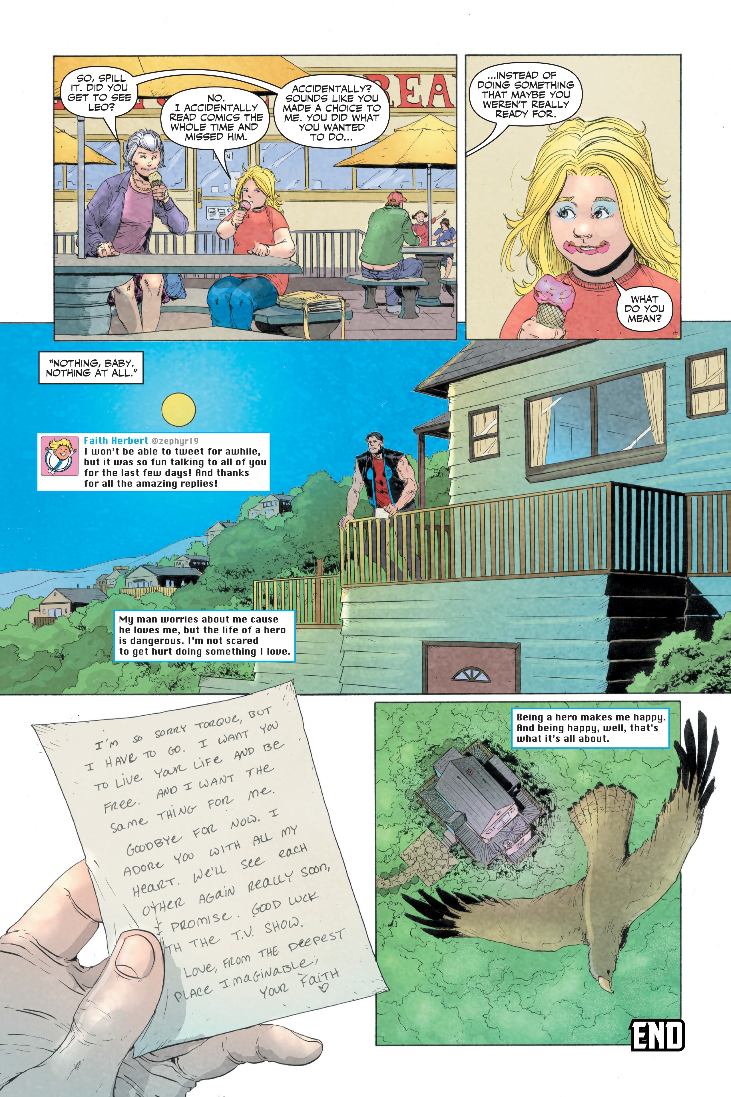 Read online Faith Deluxe Edition comic -  Issue # TPB (Part 4) - 64