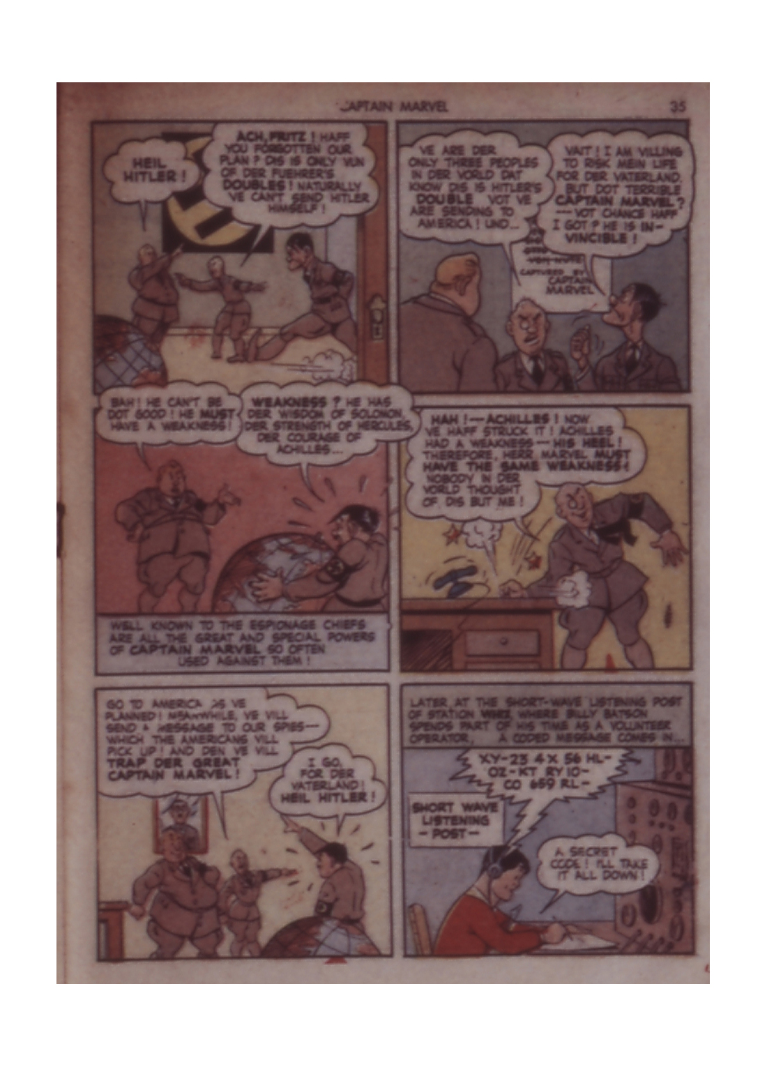 Read online Captain Marvel Adventures comic -  Issue #19 - 35