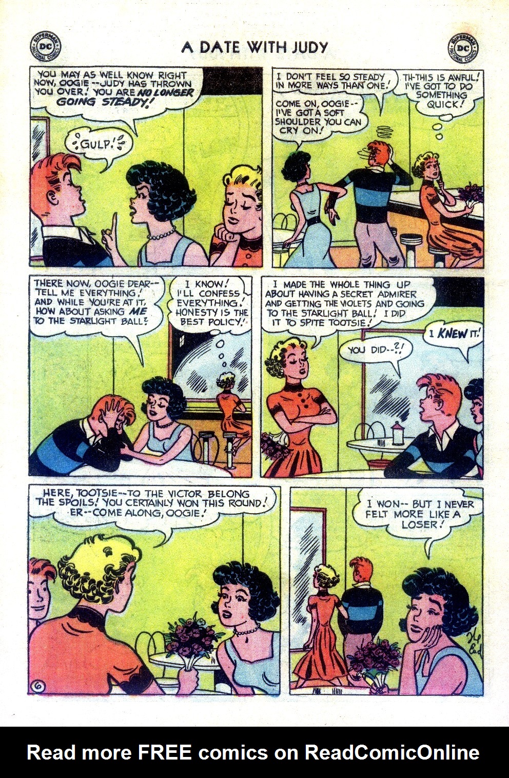 Read online A Date with Judy comic -  Issue #59 - 32