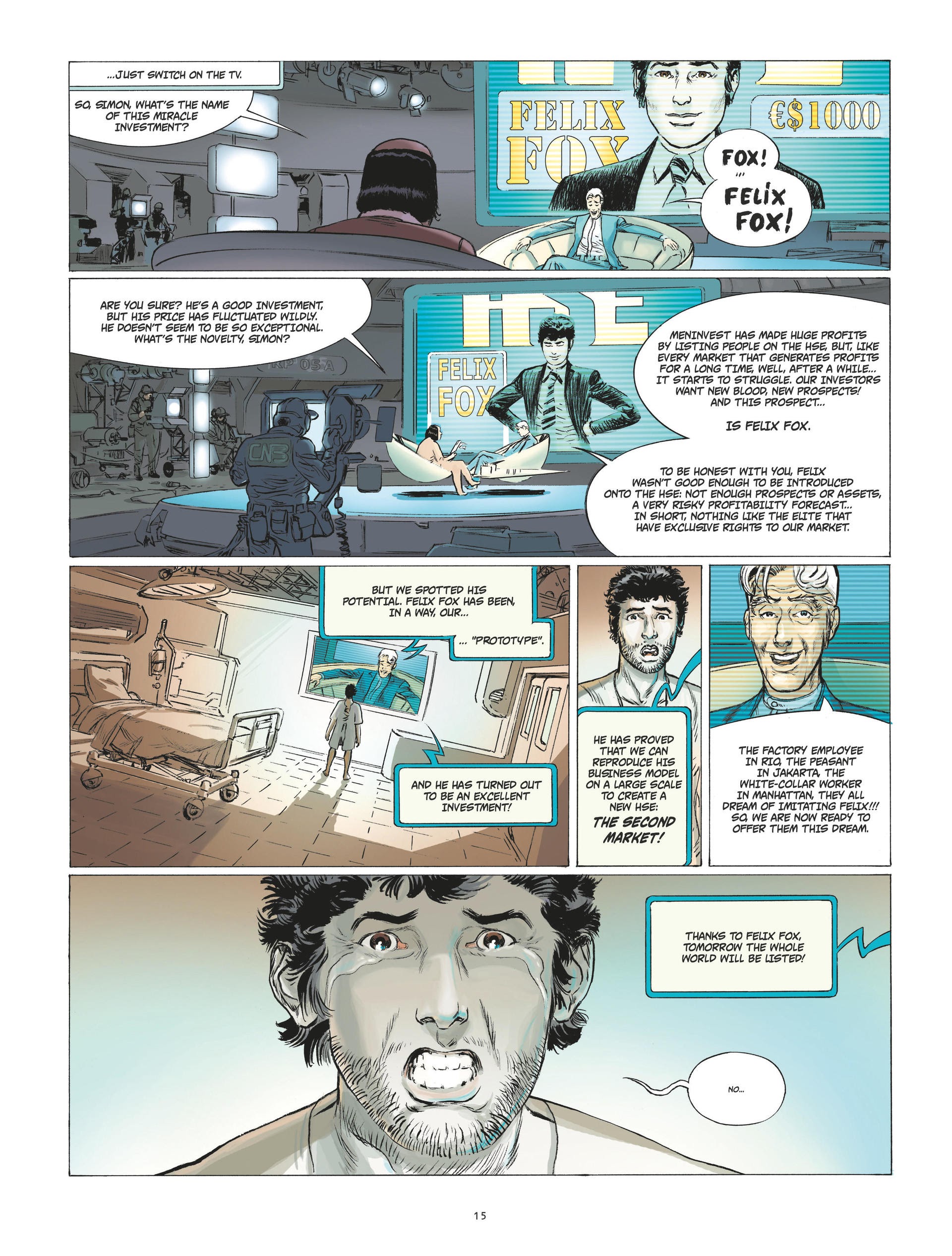 Read online Human Stock Exchange comic -  Issue #3 - 15