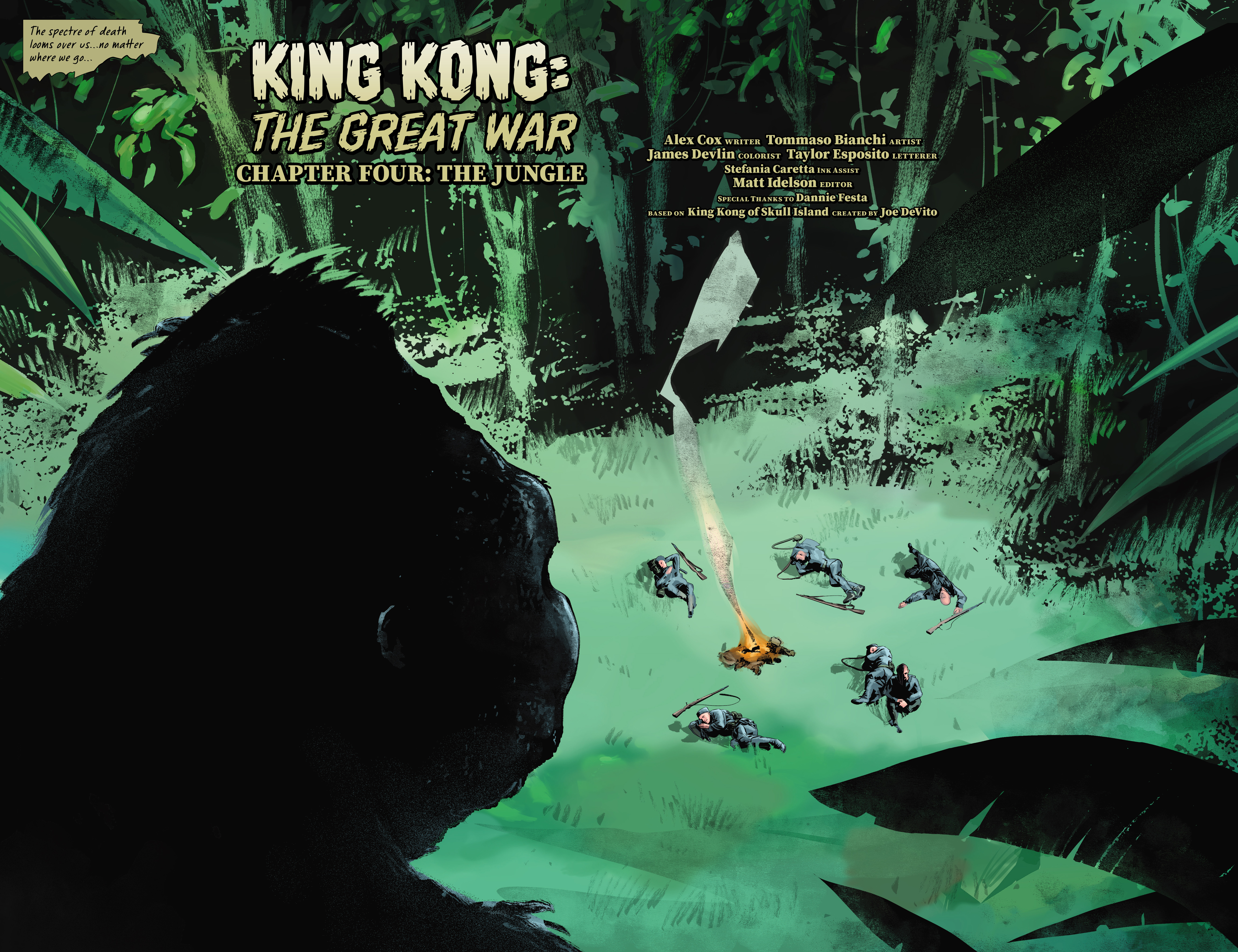 Read online Kong: The Great War comic -  Issue #4 - 6