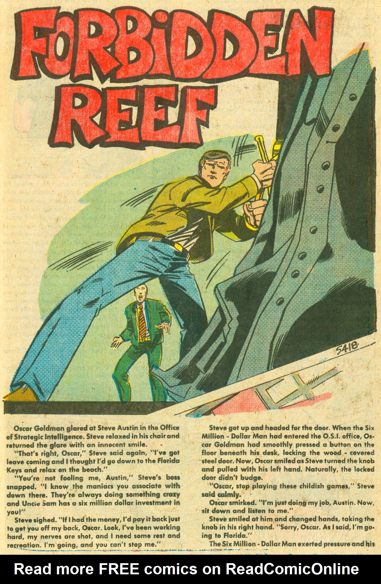 Read online The Six Million Dollar Man [comic] comic -  Issue #3 - 31