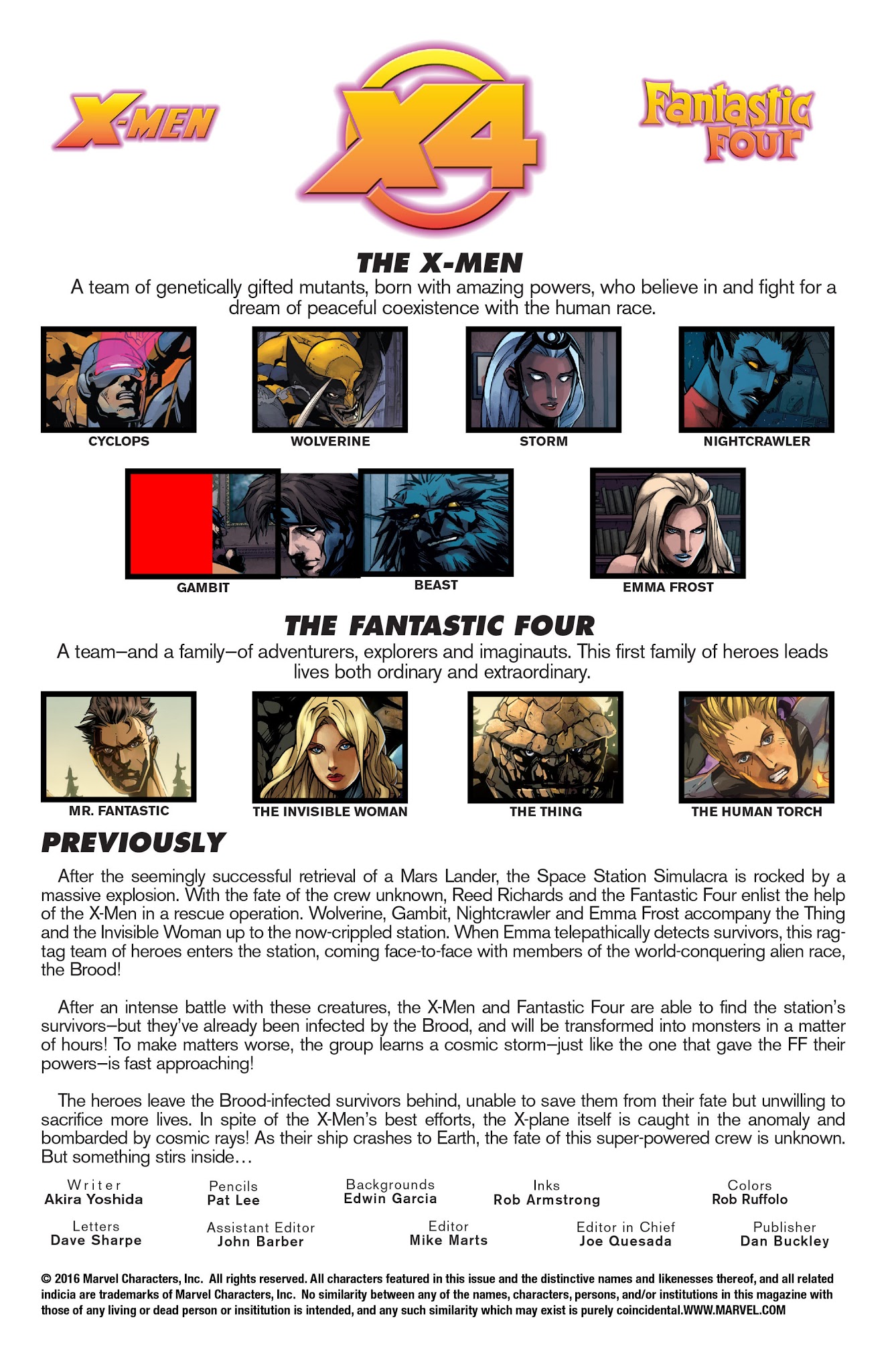 Read online X-Men/Fantastic Four comic -  Issue #3 - 2