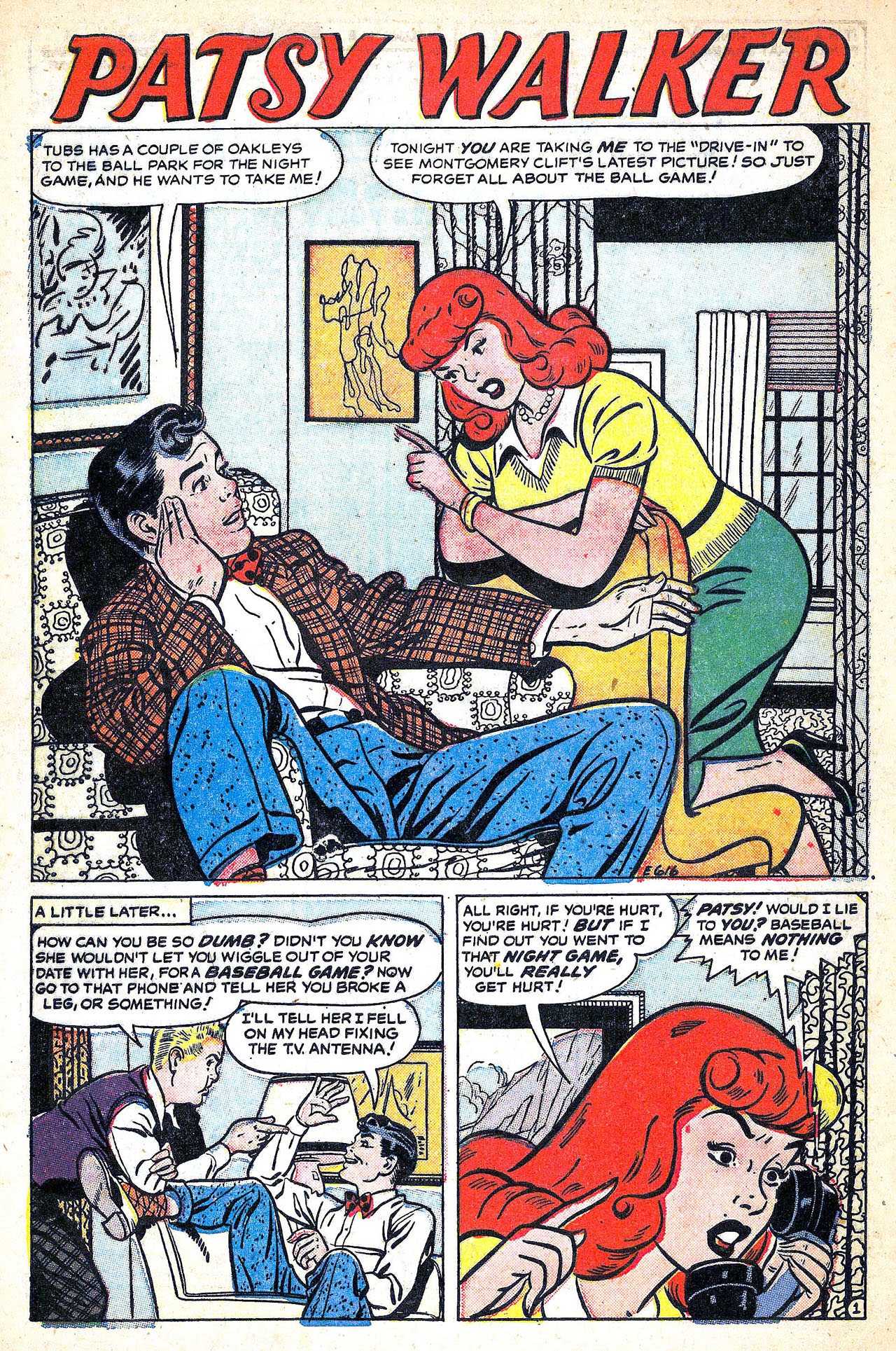 Read online Patsy and her Pals comic -  Issue #10 - 28