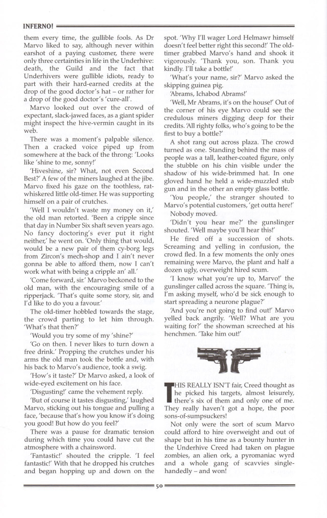 Read online Inferno! (1997) comic -  Issue #29 - 50