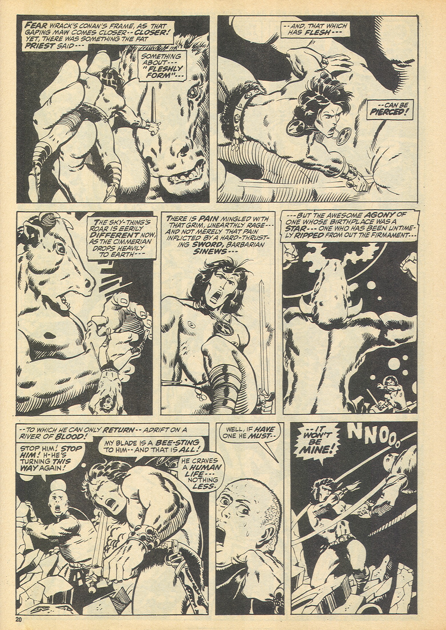 Read online The Savage Sword of Conan (1975) comic -  Issue #10 - 20