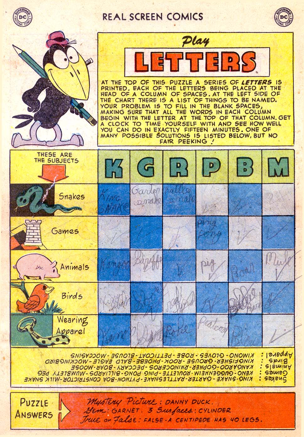 Read online Real Screen Comics comic -  Issue #55 - 18