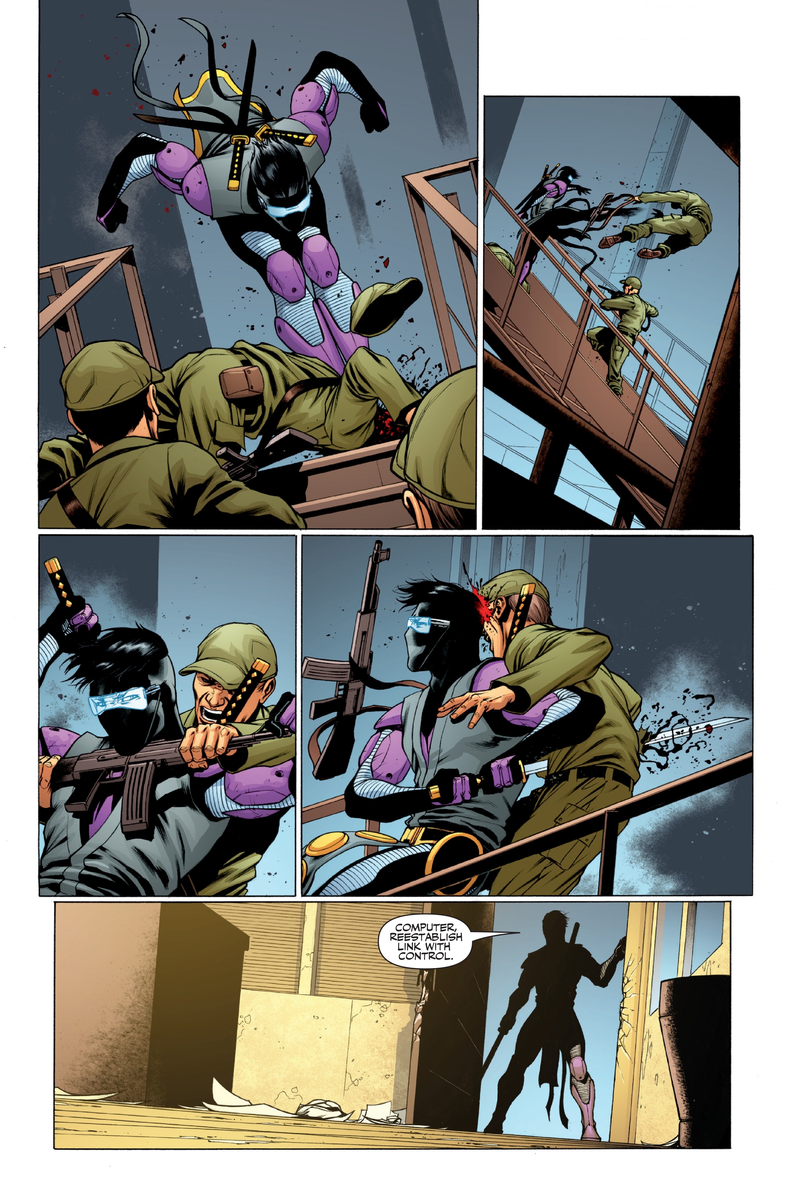 Read online Ninjak (2015) comic -  Issue # _Deluxe Edition 2 (Part 5) - 15
