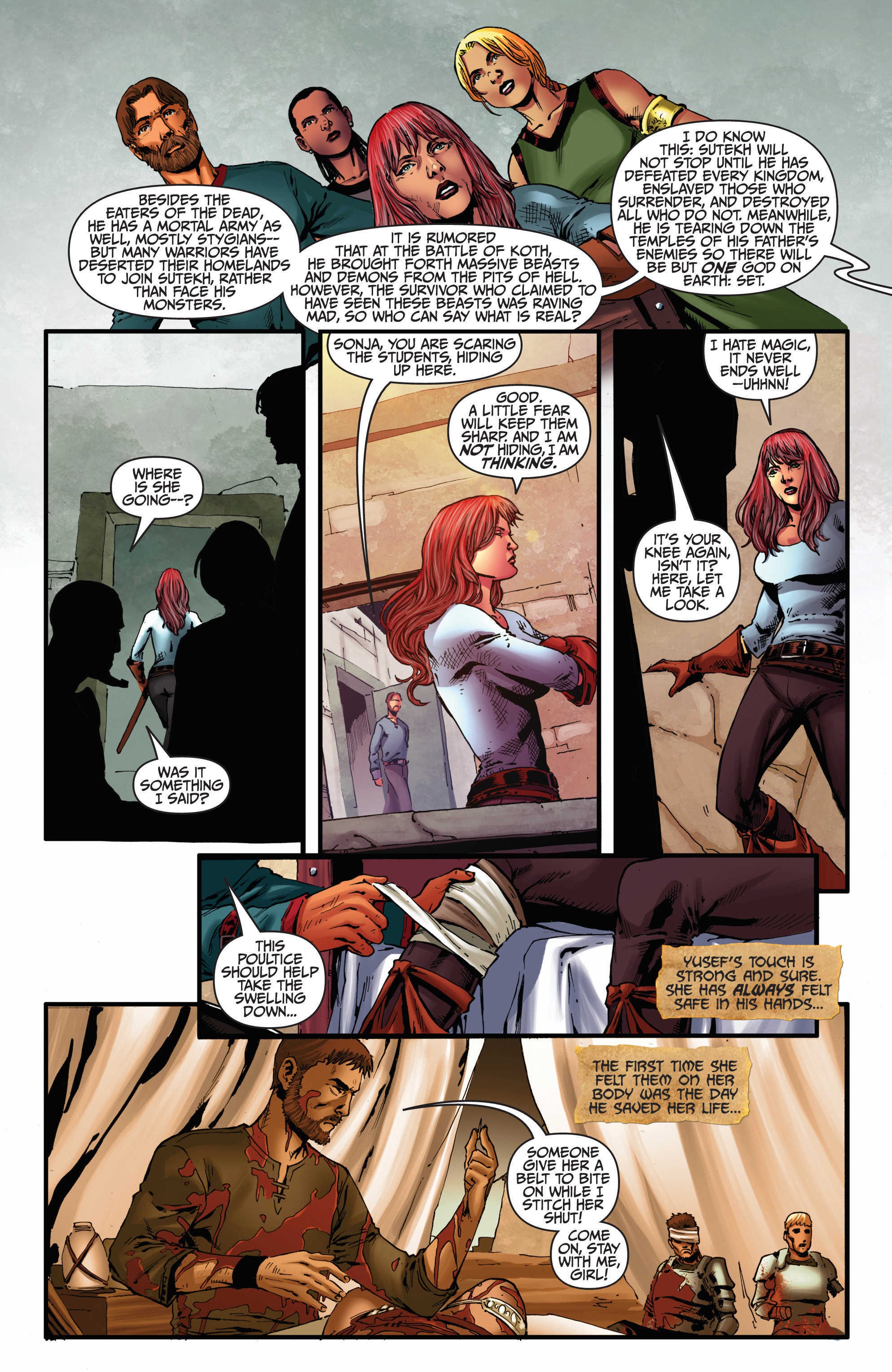 Read online Red Sonja: Vulture's Circle comic -  Issue # _TPB - 34