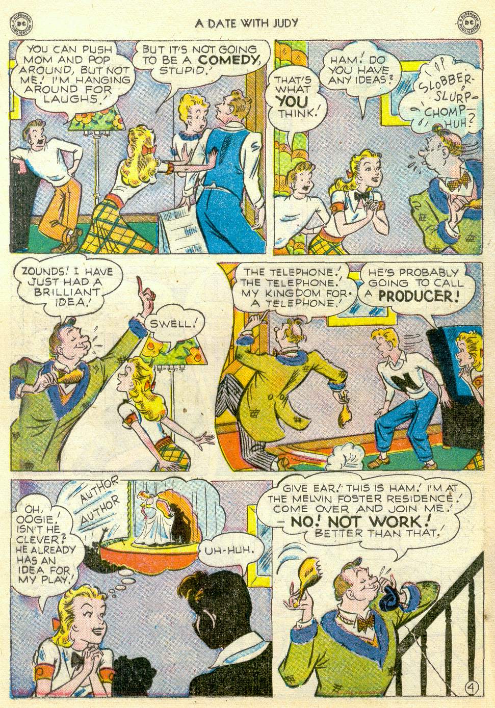 Read online A Date with Judy comic -  Issue #7 - 34