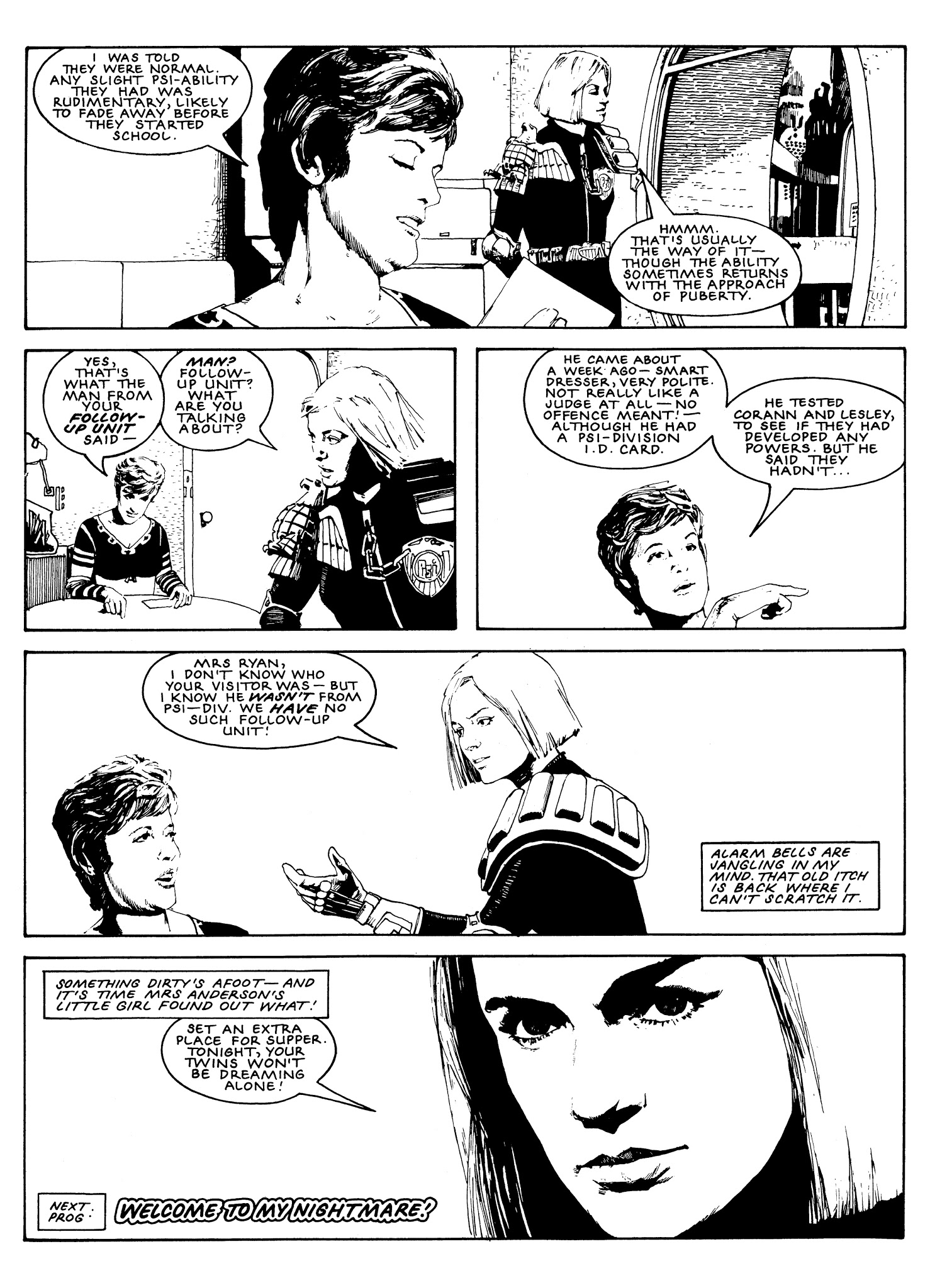 Read online Judge Anderson: The Psi Files comic -  Issue # TPB 1 - 290