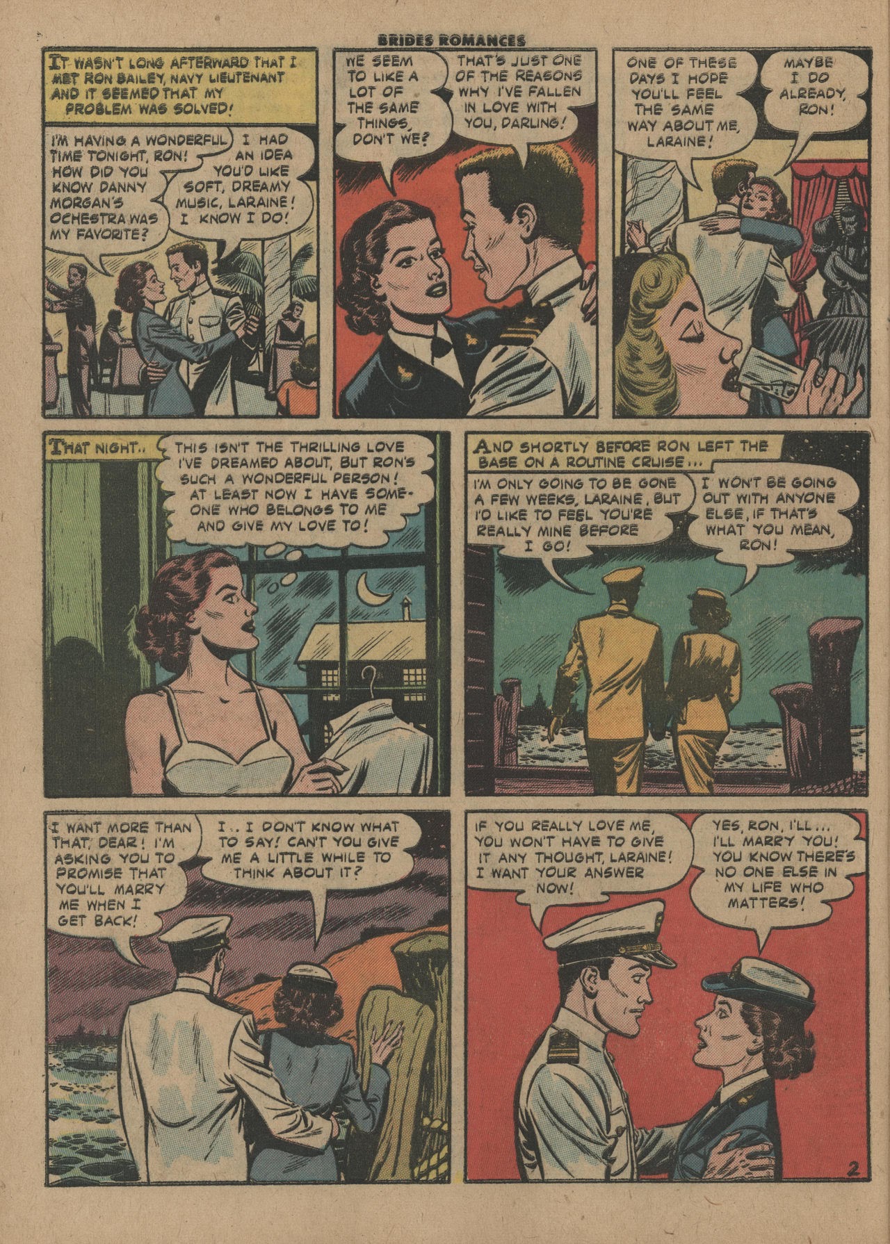 Read online Brides Romances comic -  Issue #19 - 28