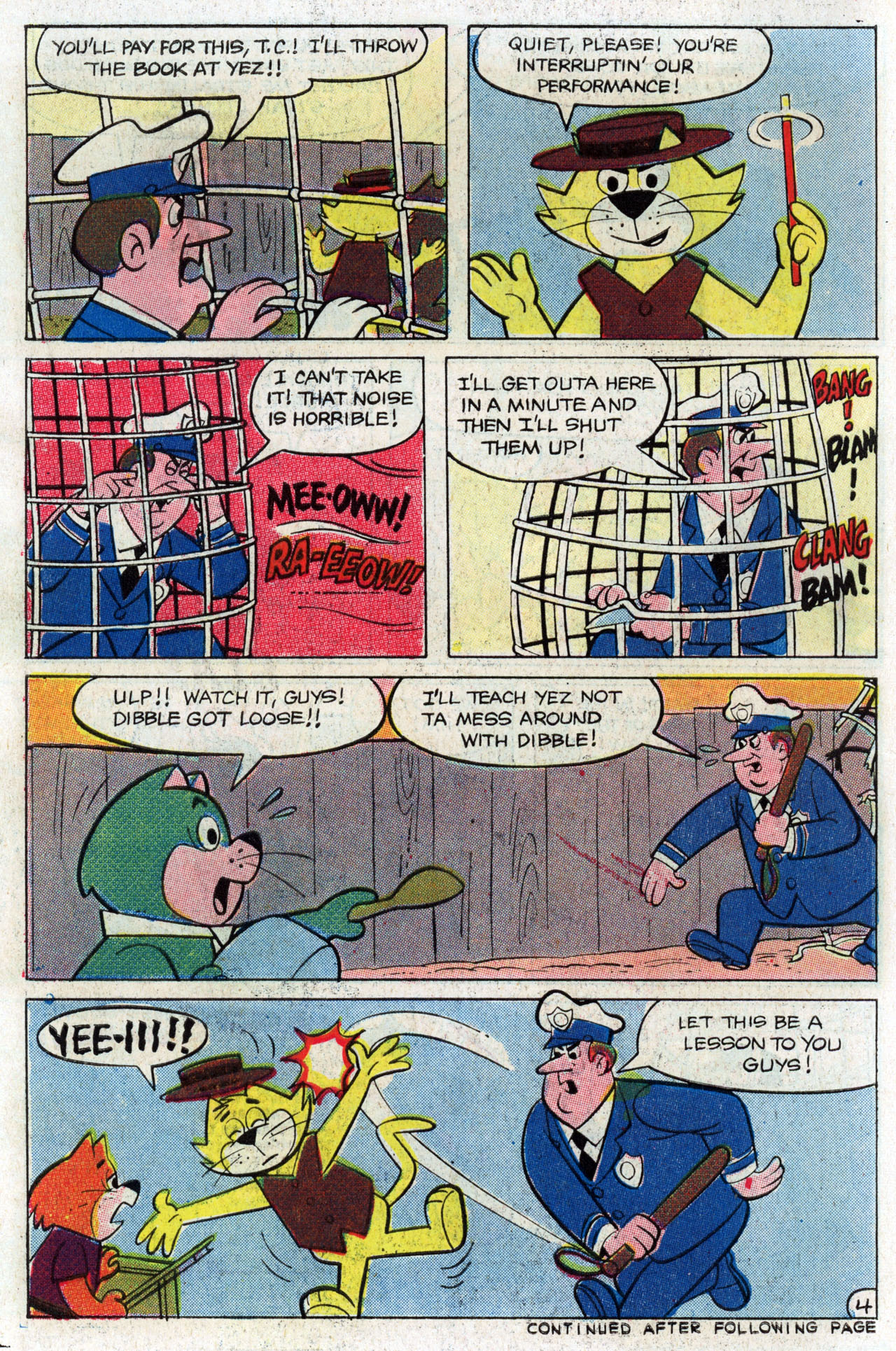 Read online Top Cat (1970) comic -  Issue #10 - 6